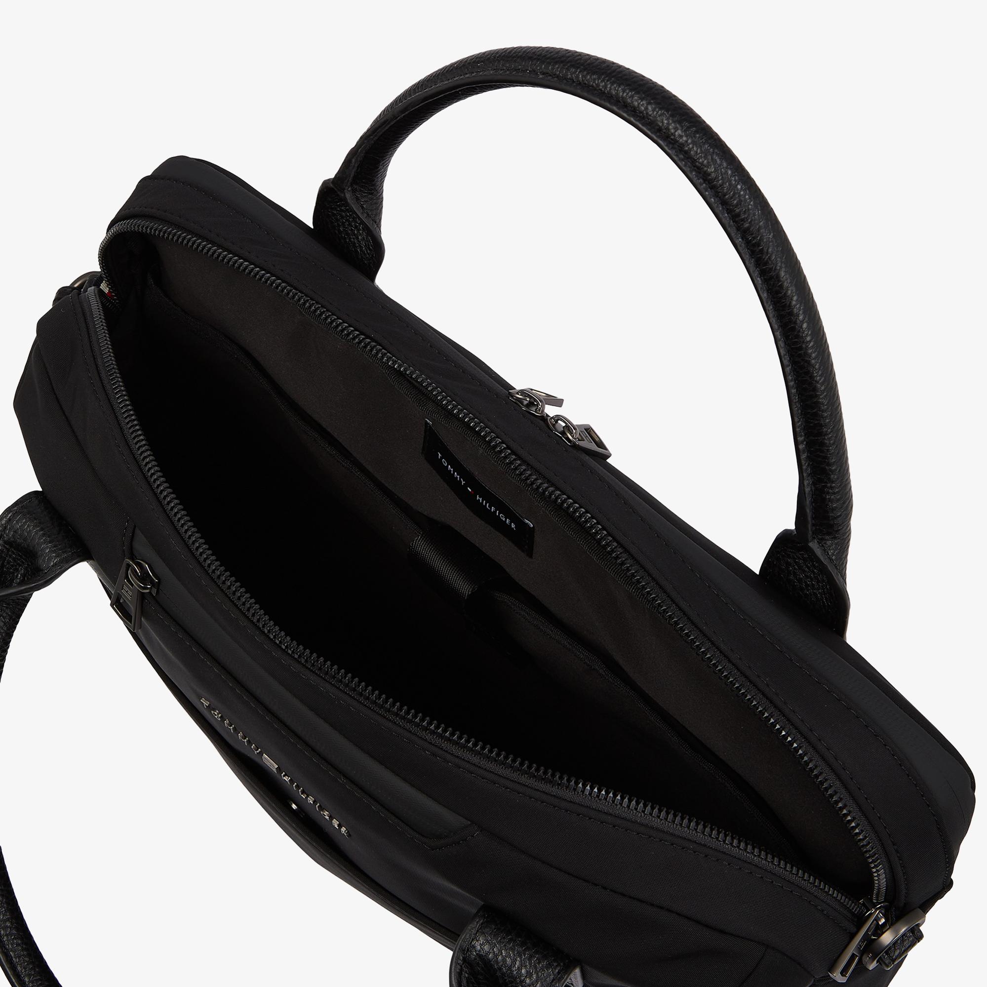 Tommy Hilfiger Nylon Erkek Siyah El Çantası