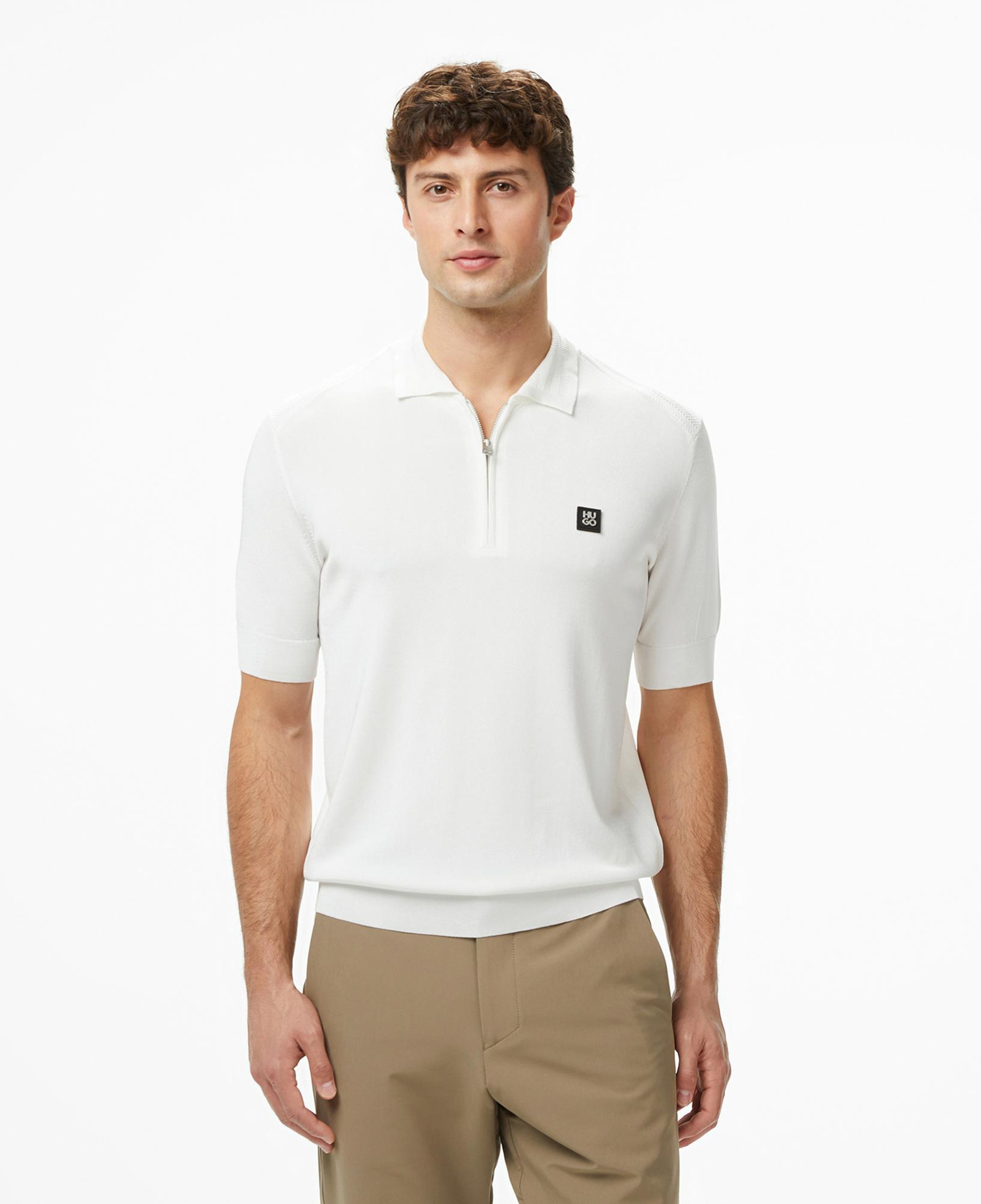 Hugo Sayfong Erkek Beyaz Triko