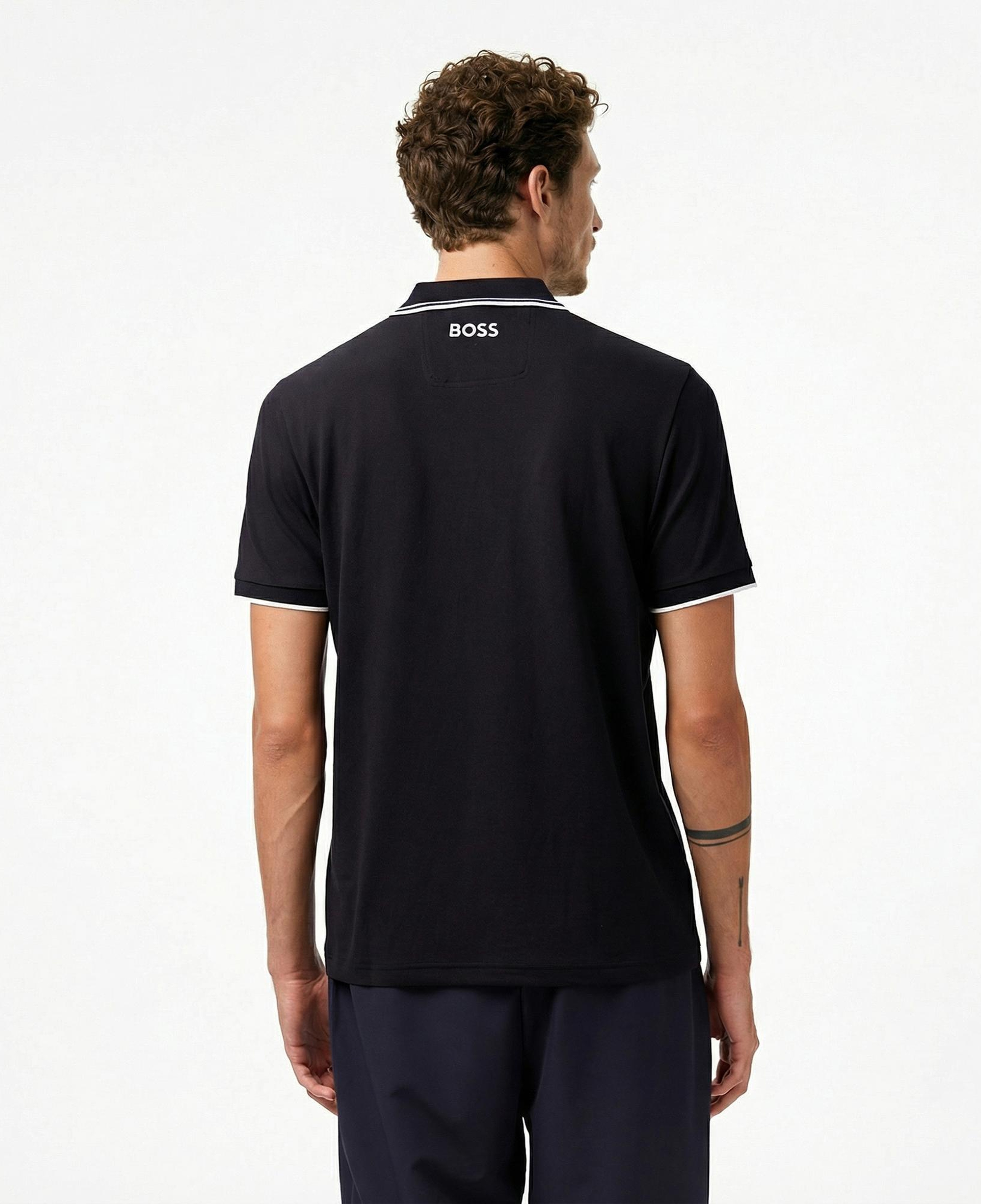 Boss Paddy Pro Erkek Koyu Mavi Polo