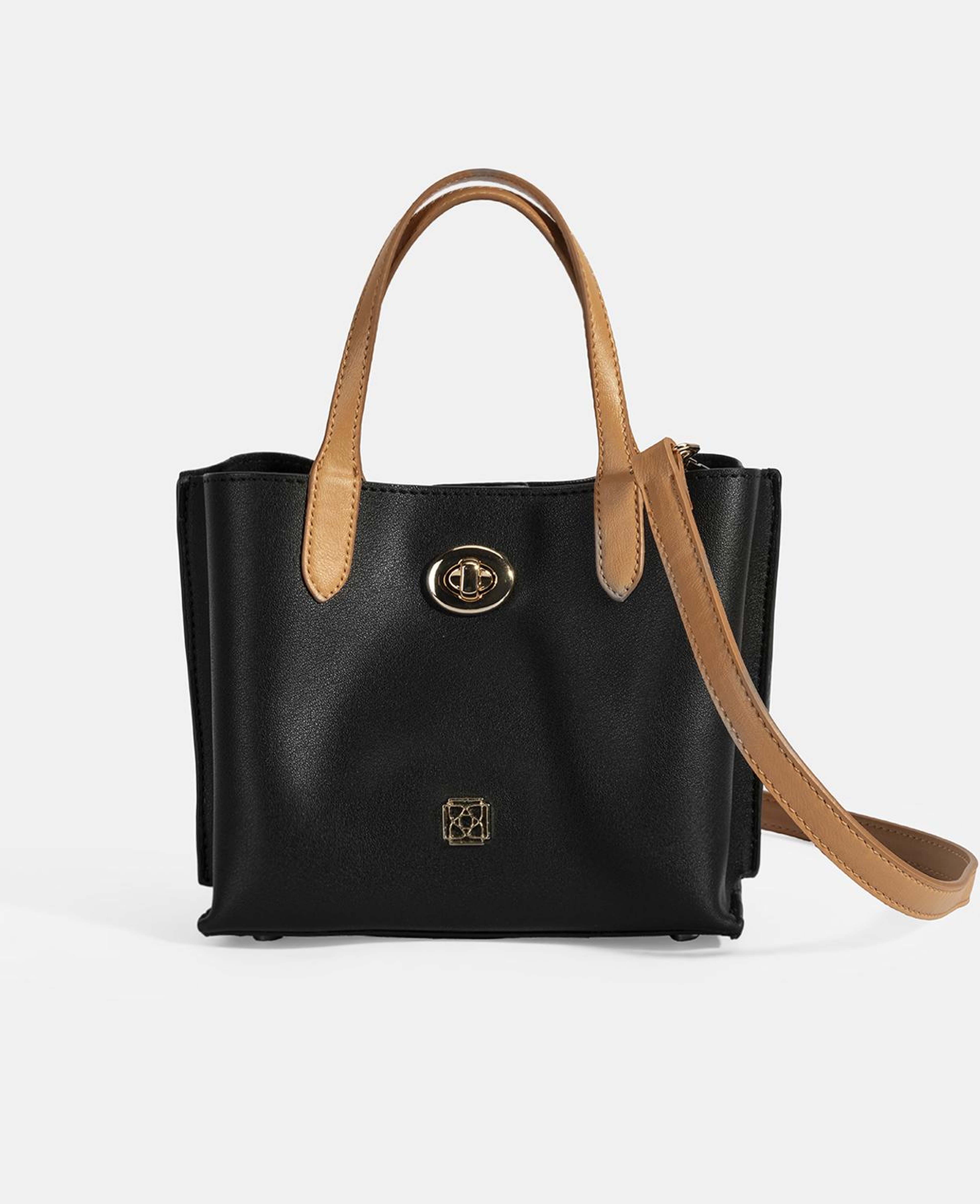 Kadın Siyah Omuz Askılı Mini El Çantası