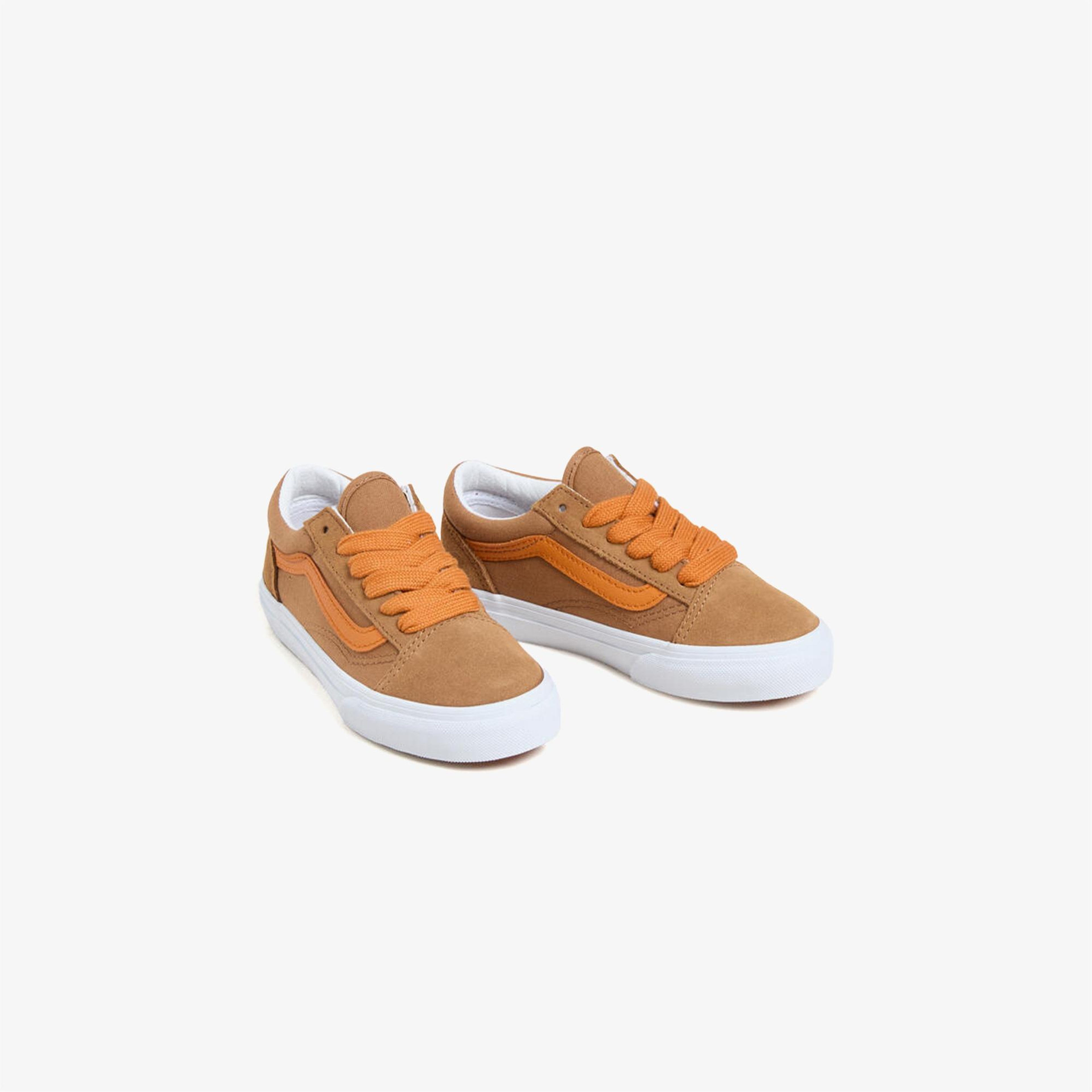 Vans Old Skool Çocuk Kahverengi Sneaker
