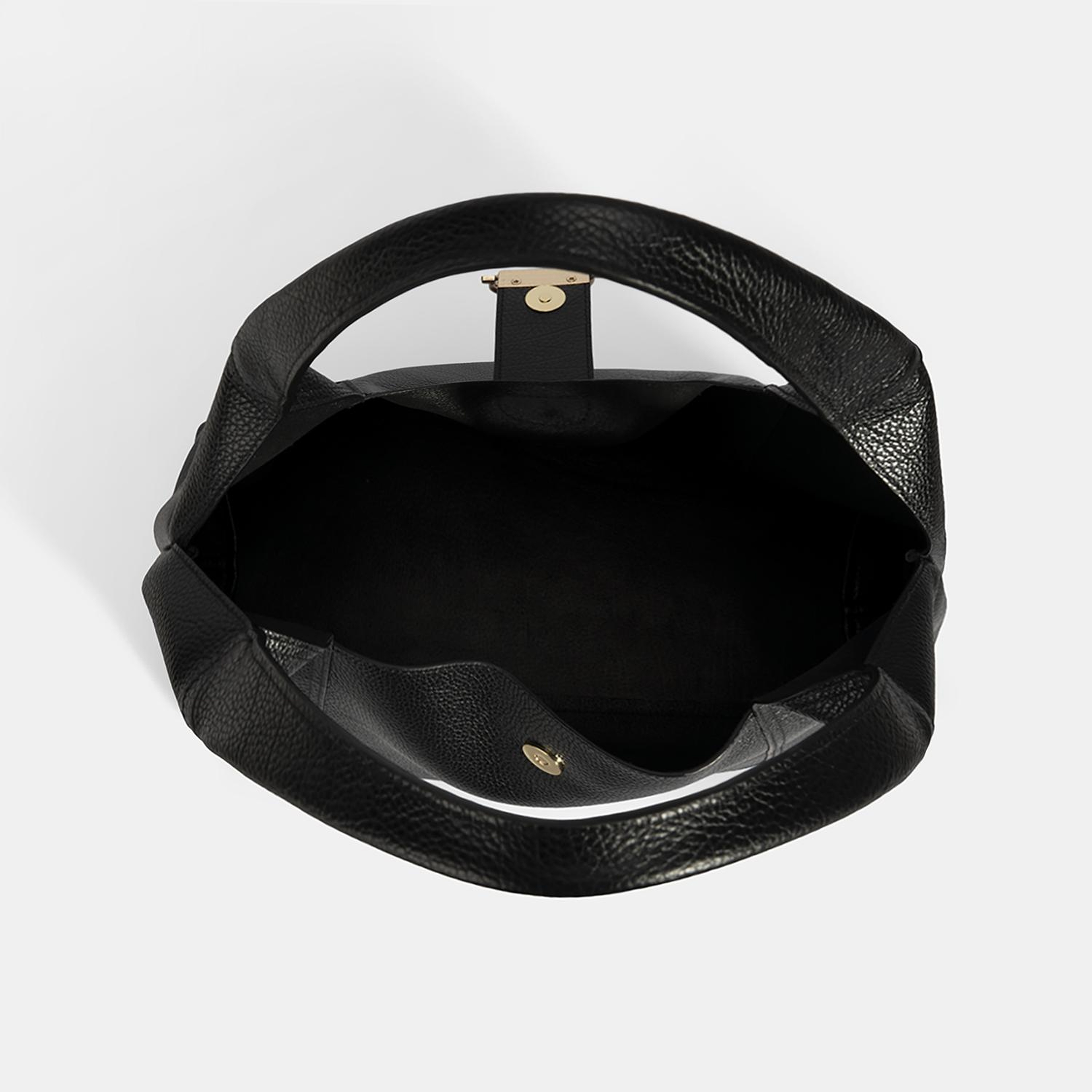 DESA Kadın Siyah Cüzdan Aksesuarlı Deri Omuz Çantası