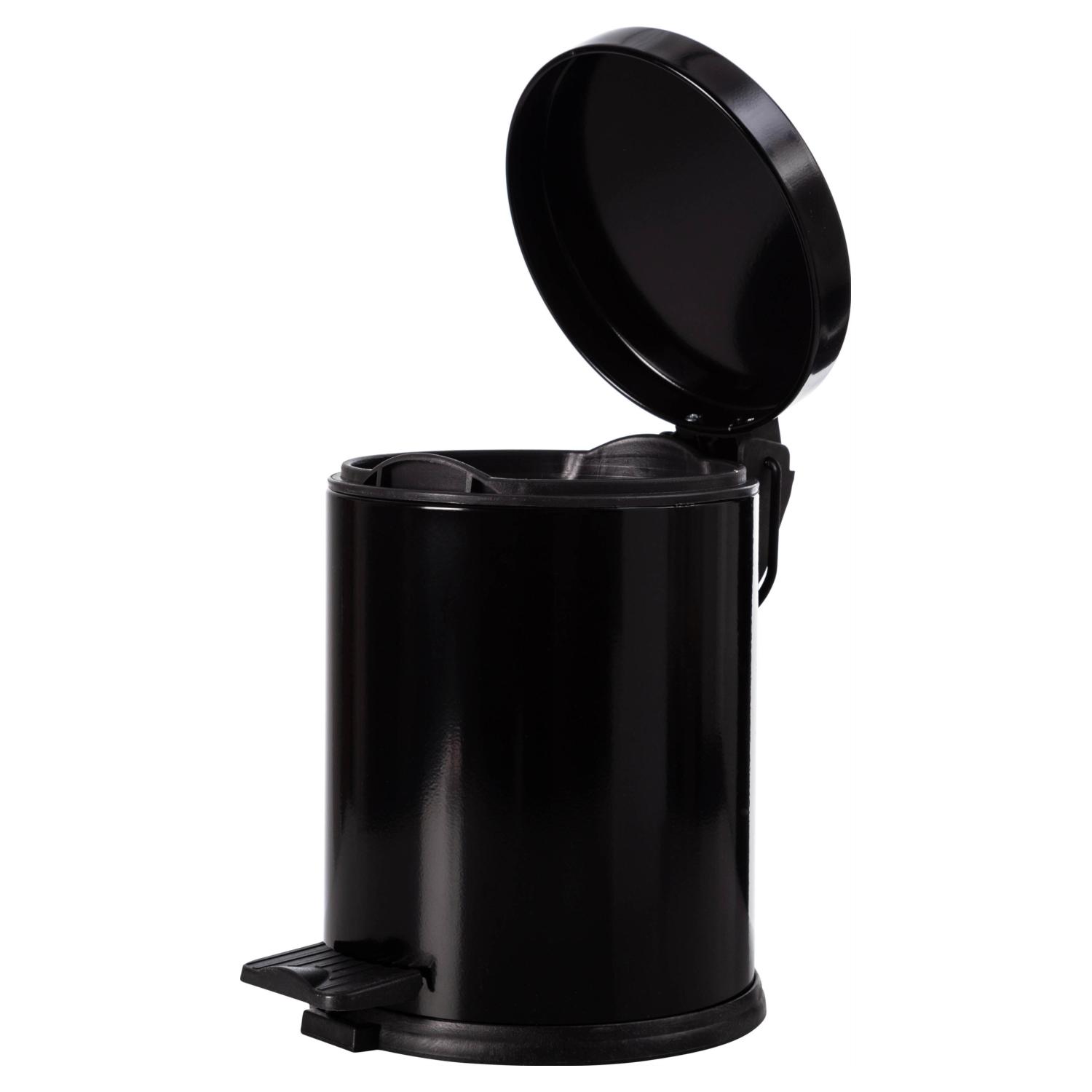 3LT PEDALLI ÇÖP KOVASI SİYAH