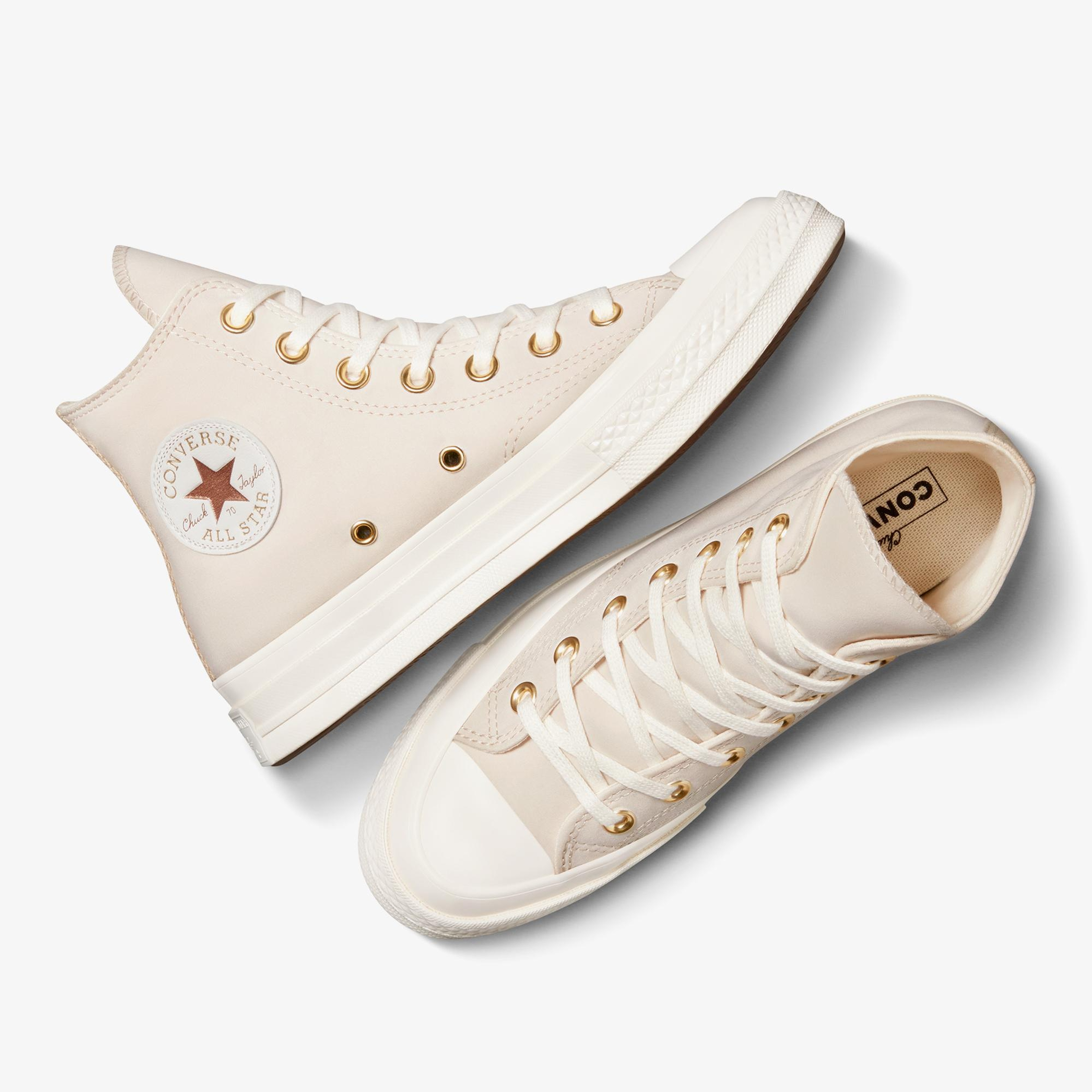 Converse Chuck 70 Unisex Krem Sneaker