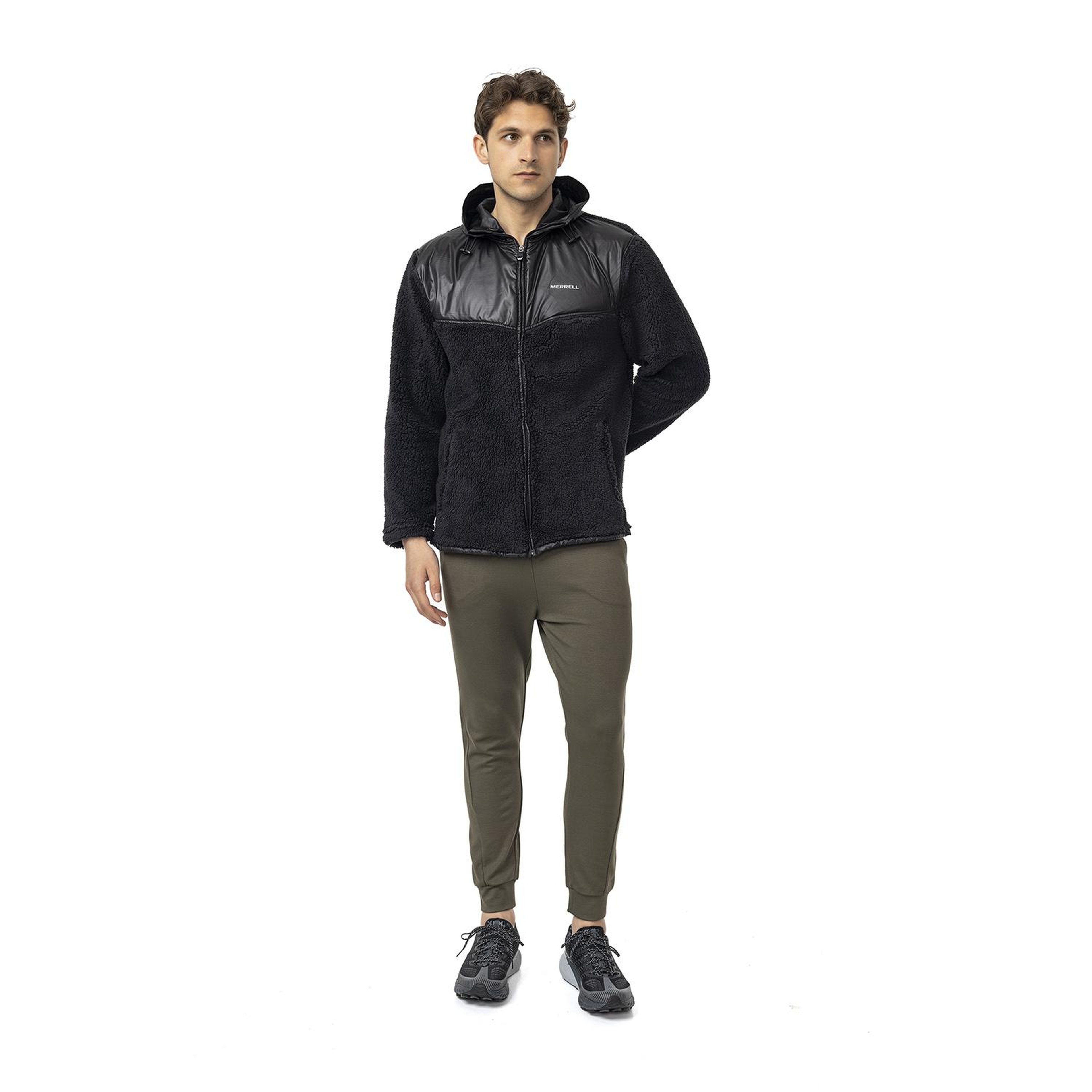 Merrell Job Erkek Siyah Polar Ceket