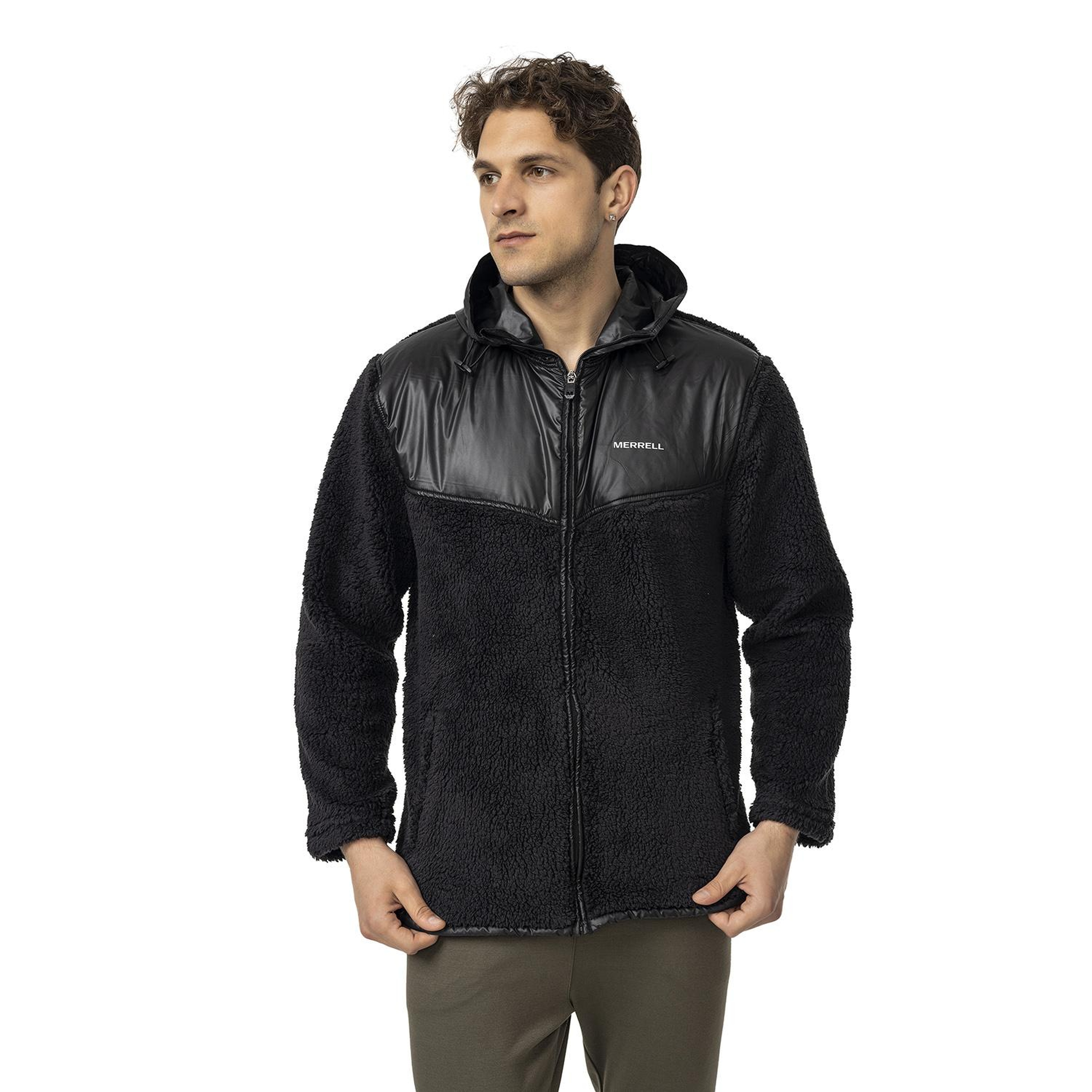 Merrell Job Erkek Siyah Polar Ceket