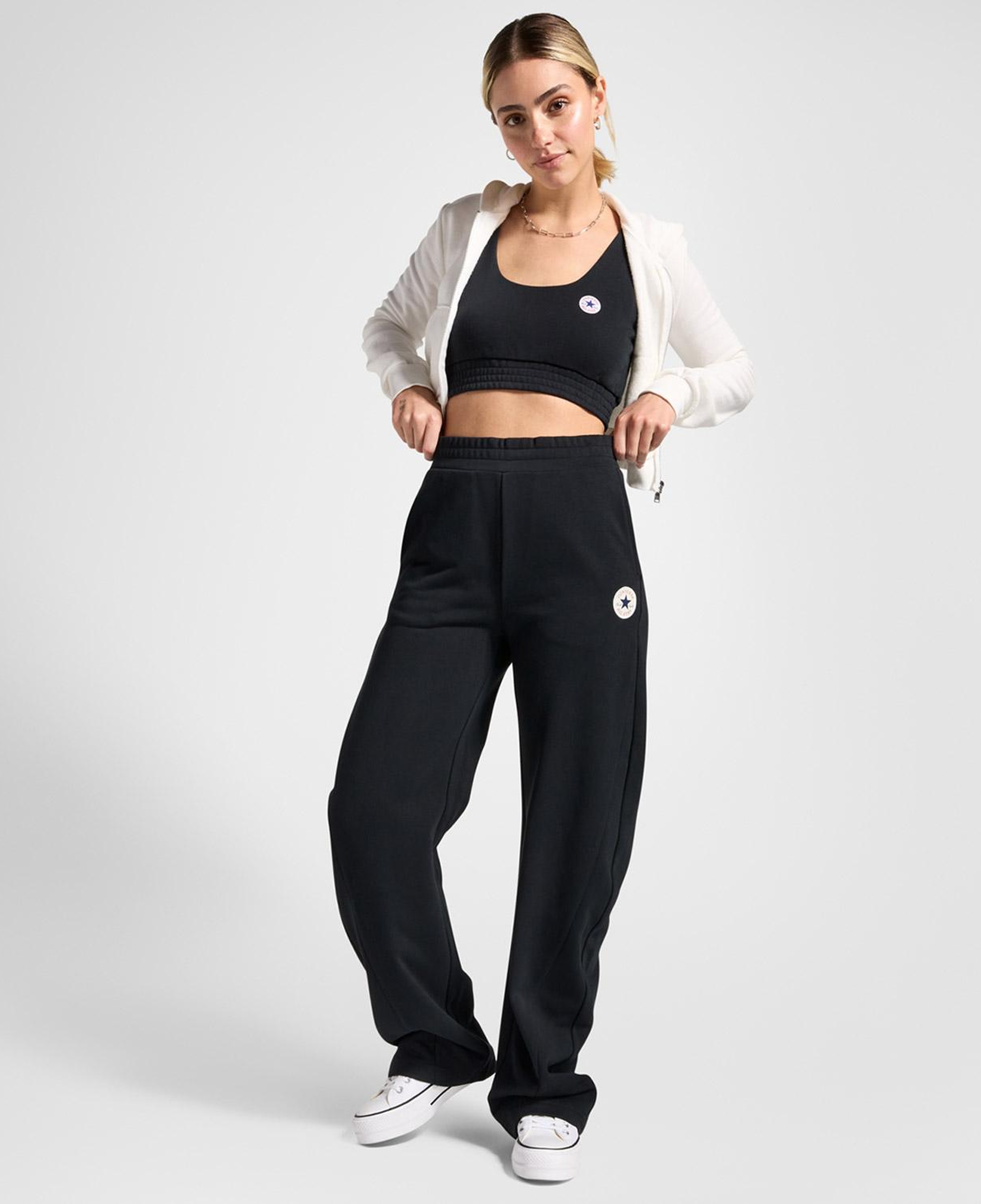 Converse Kadın Siyah Eşofman Altı