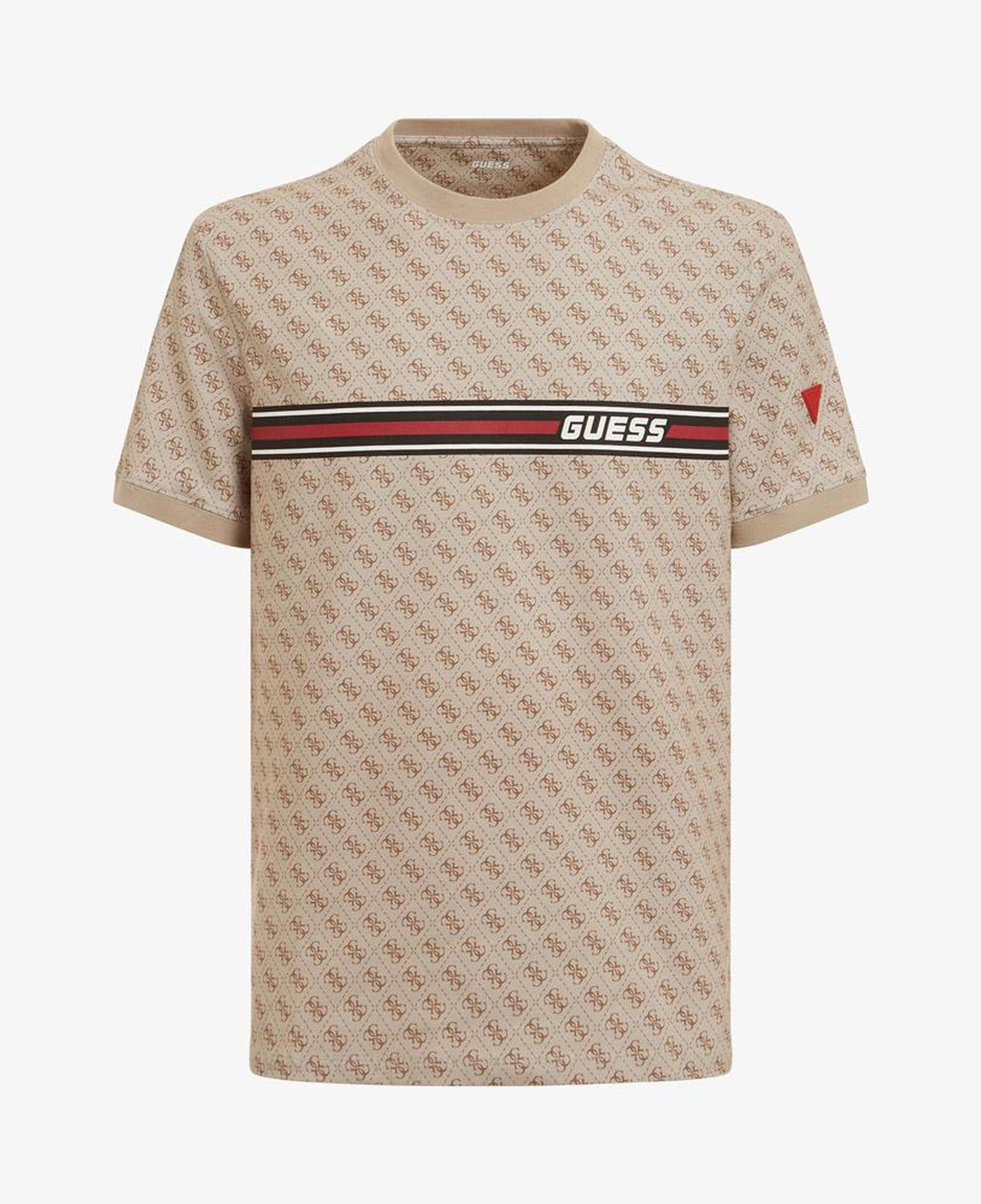 Guess Jamey Erkek Bej T-Shirt