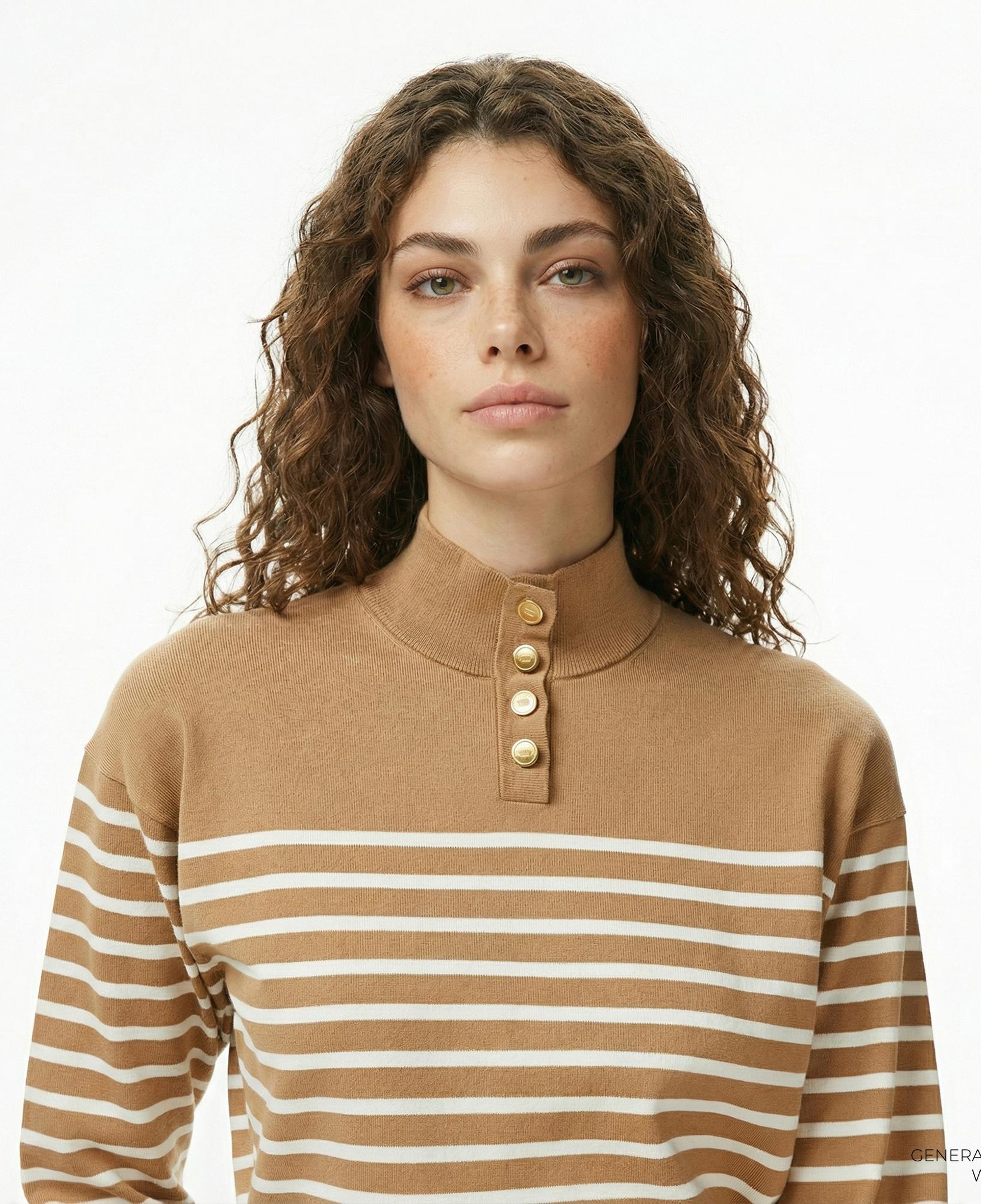 Tommy Hilfiger Jersey Gold Kadın Bej Kazak