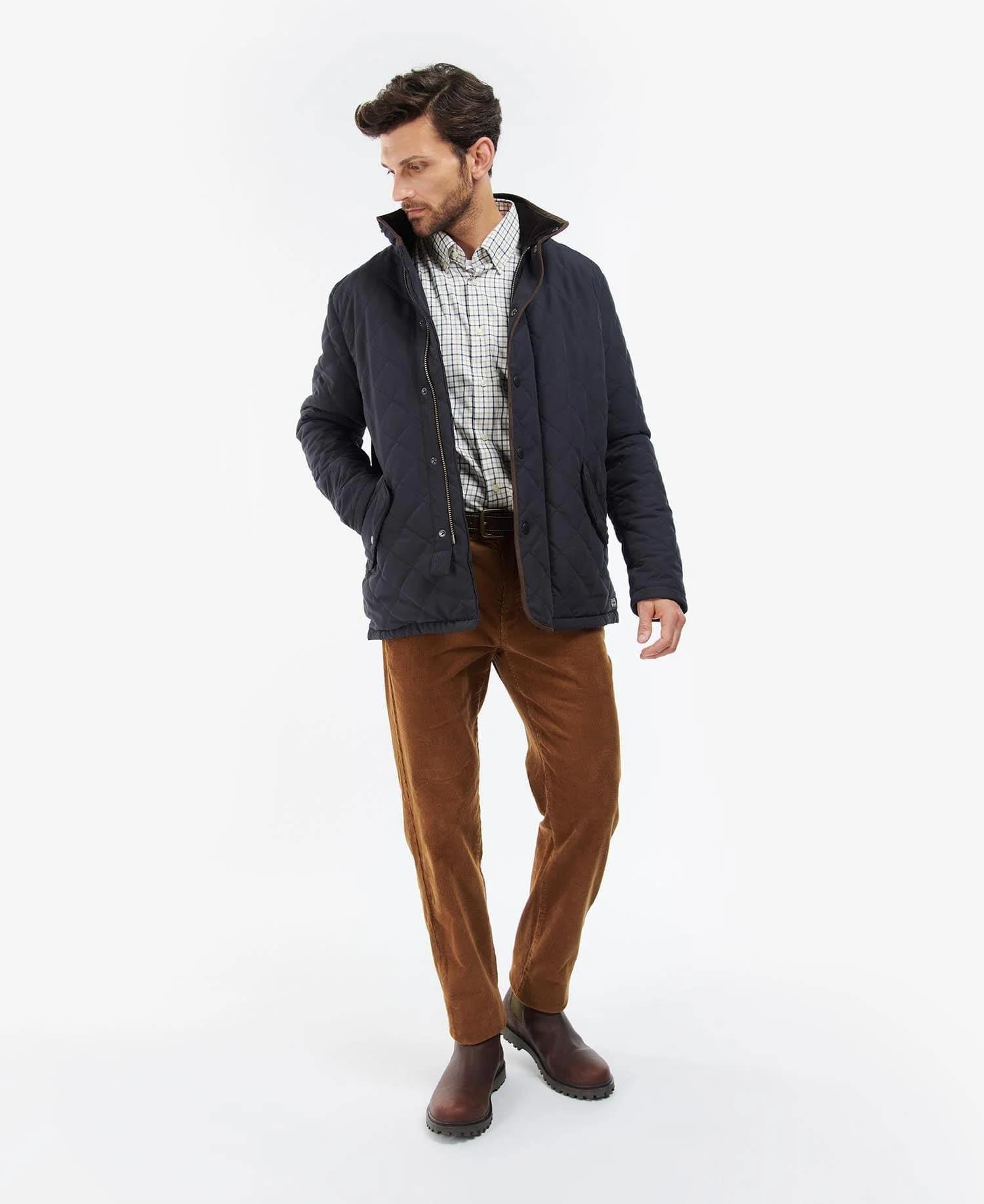 Barbour Waterproof Shoveler Kapitone Ceket