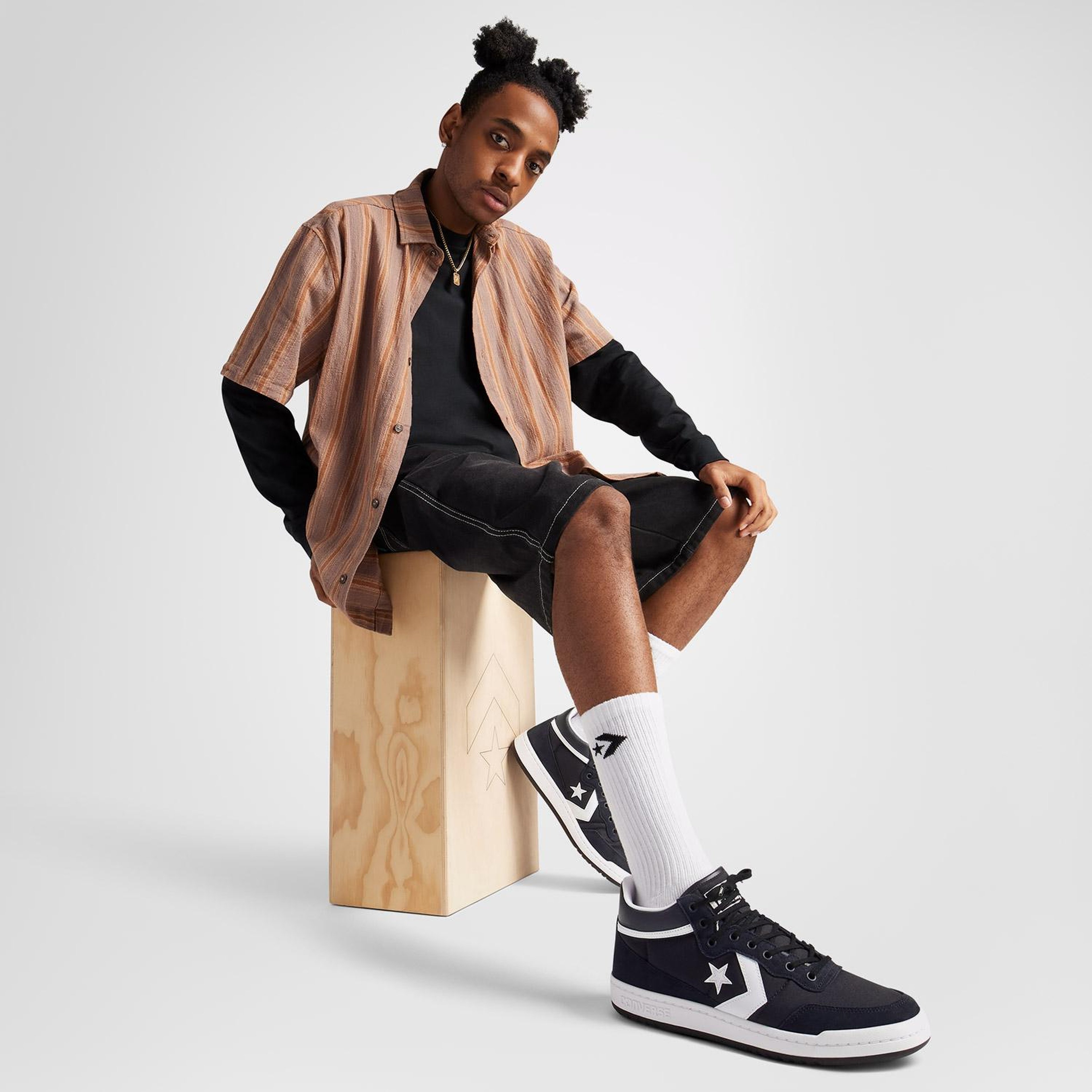 Converse Cons Fastbreak Pro Unisex Siyah Süet Sneaker