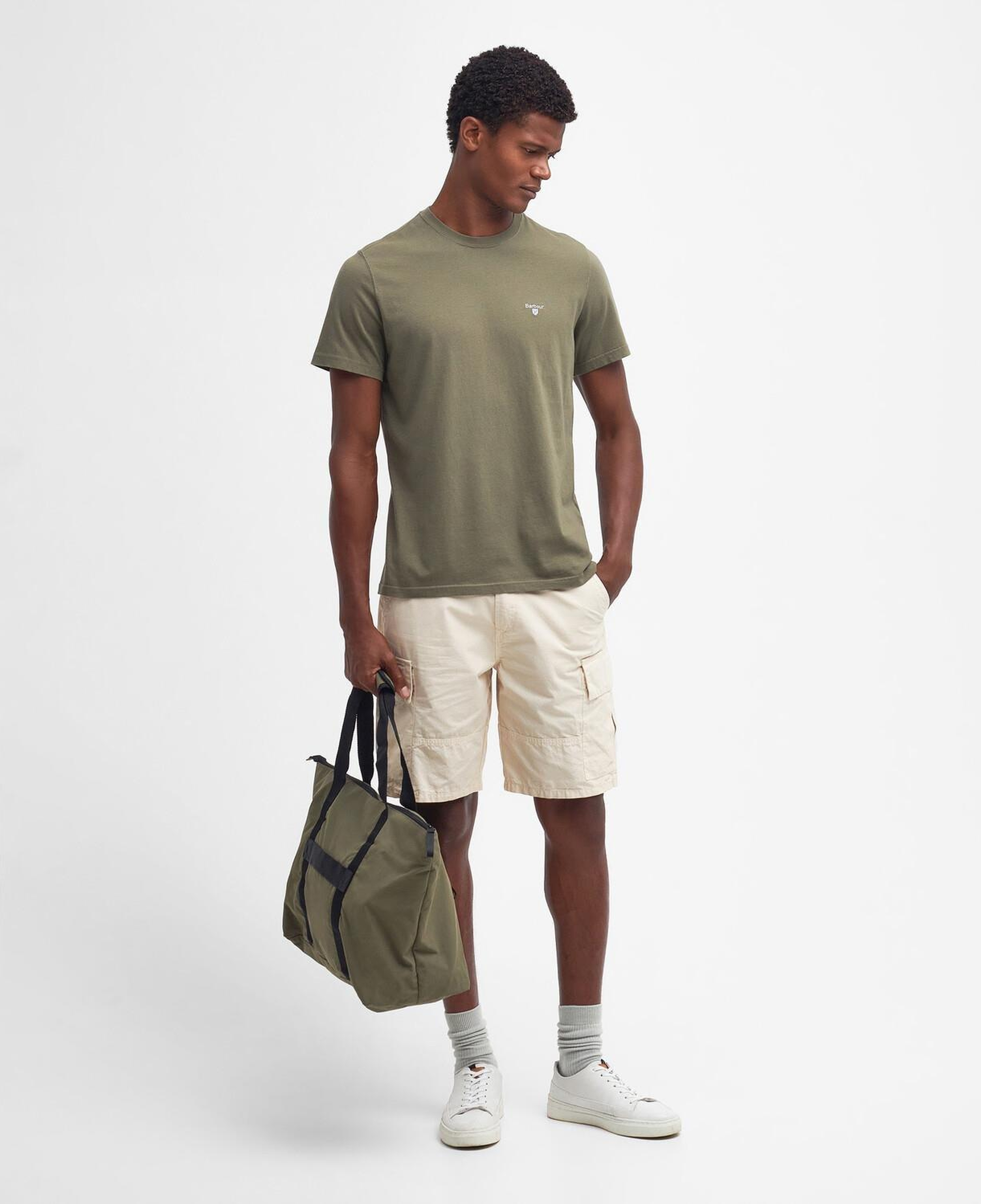 Barbour Tartan Sports T-Shirt