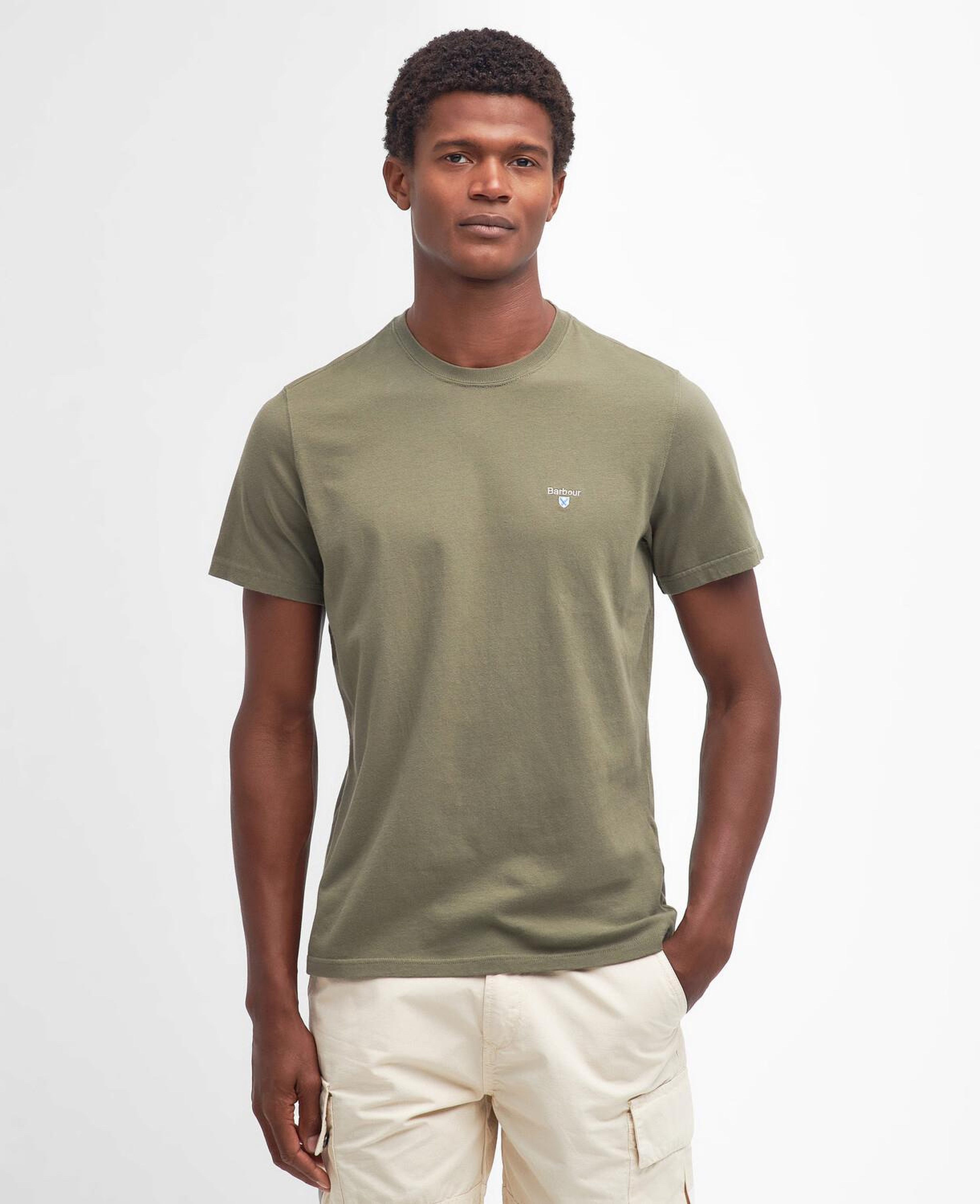 Barbour Tartan Sports T-Shirt