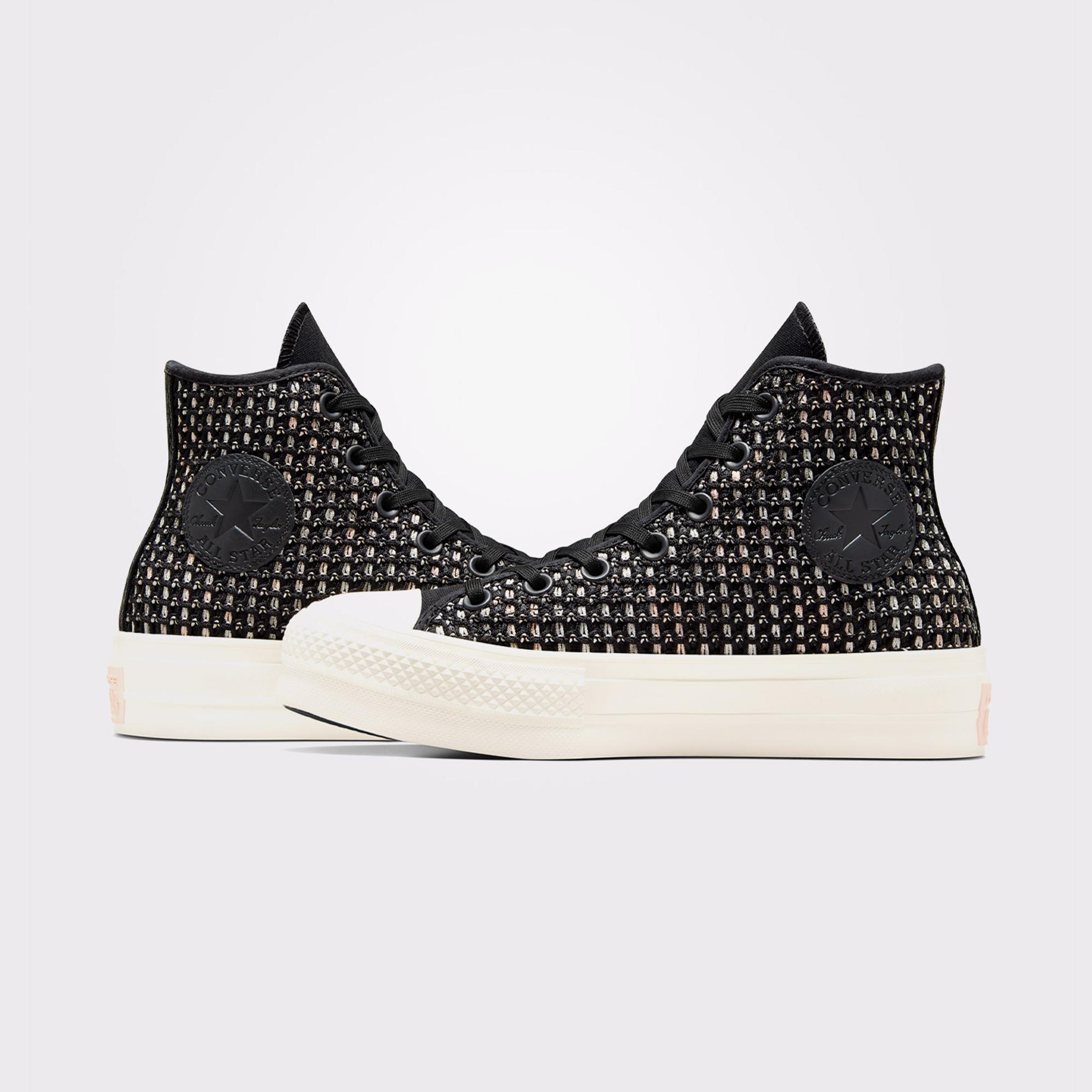 Converse Chuck Taylor All Star Lift Kadın Siyah Platform Sneaker