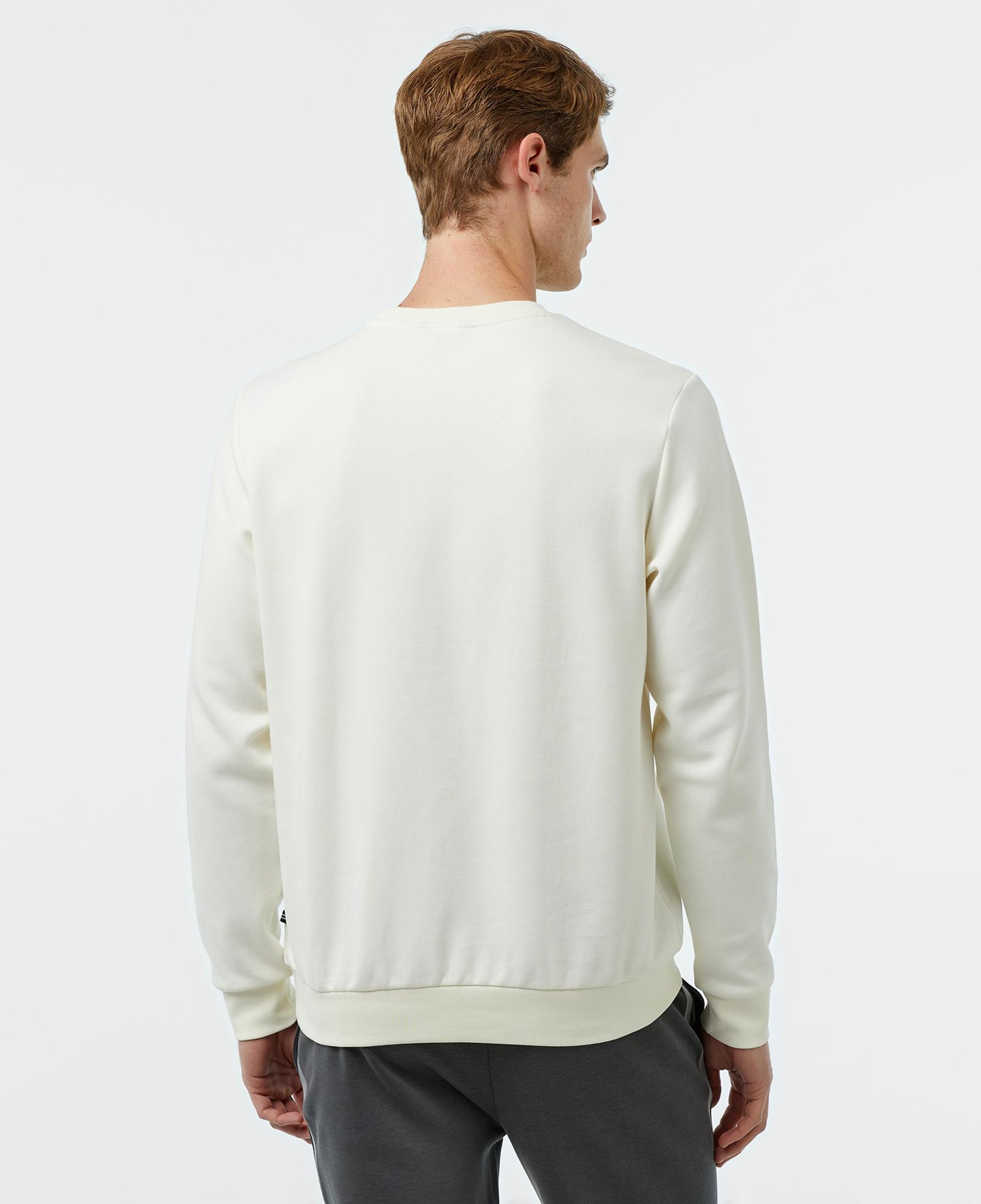 Nautica Erkek Beyaz Regular Fit Sweatshirt