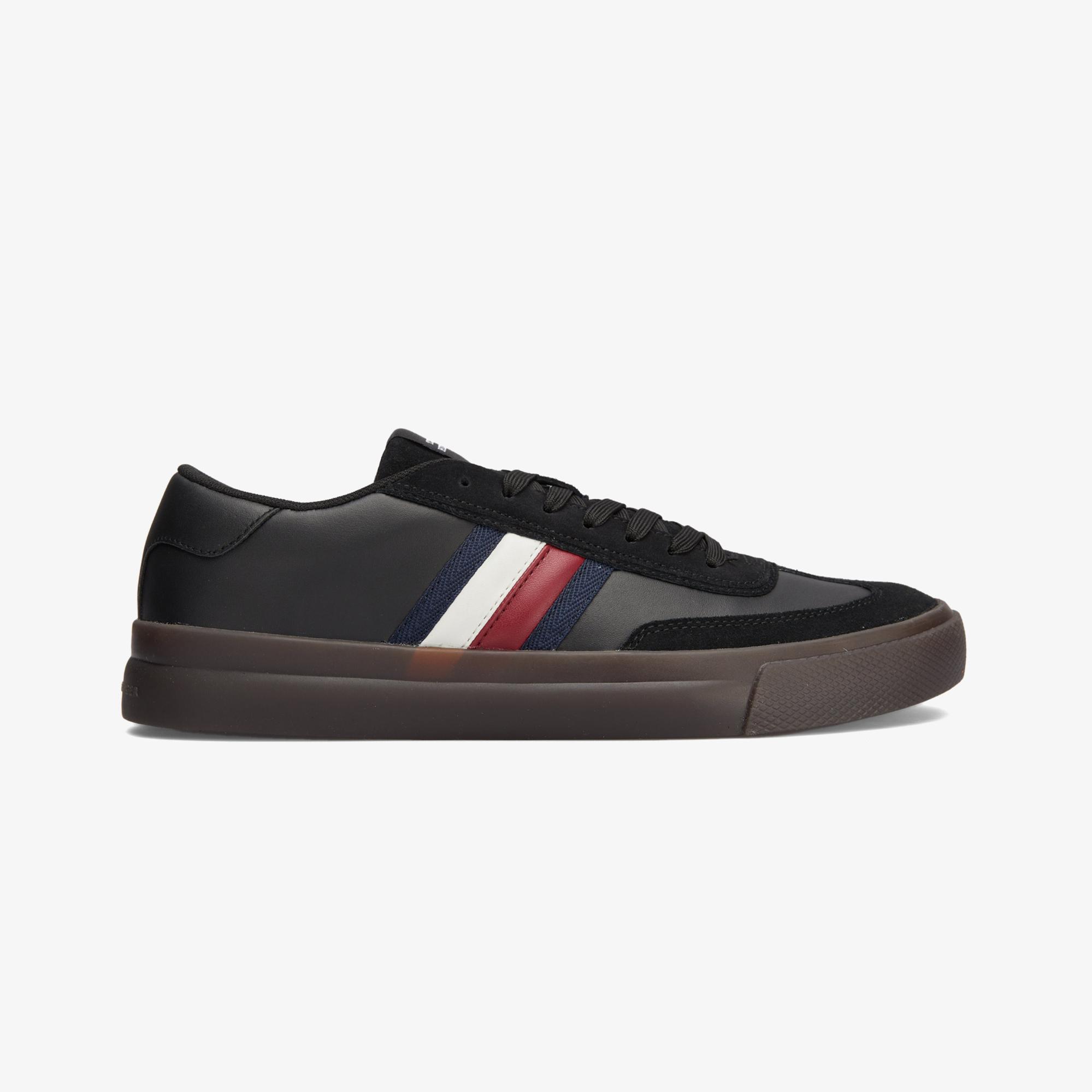 Tommy Hilfiger Cupset Terrace Erkek Siyah Spor Ayakkabı