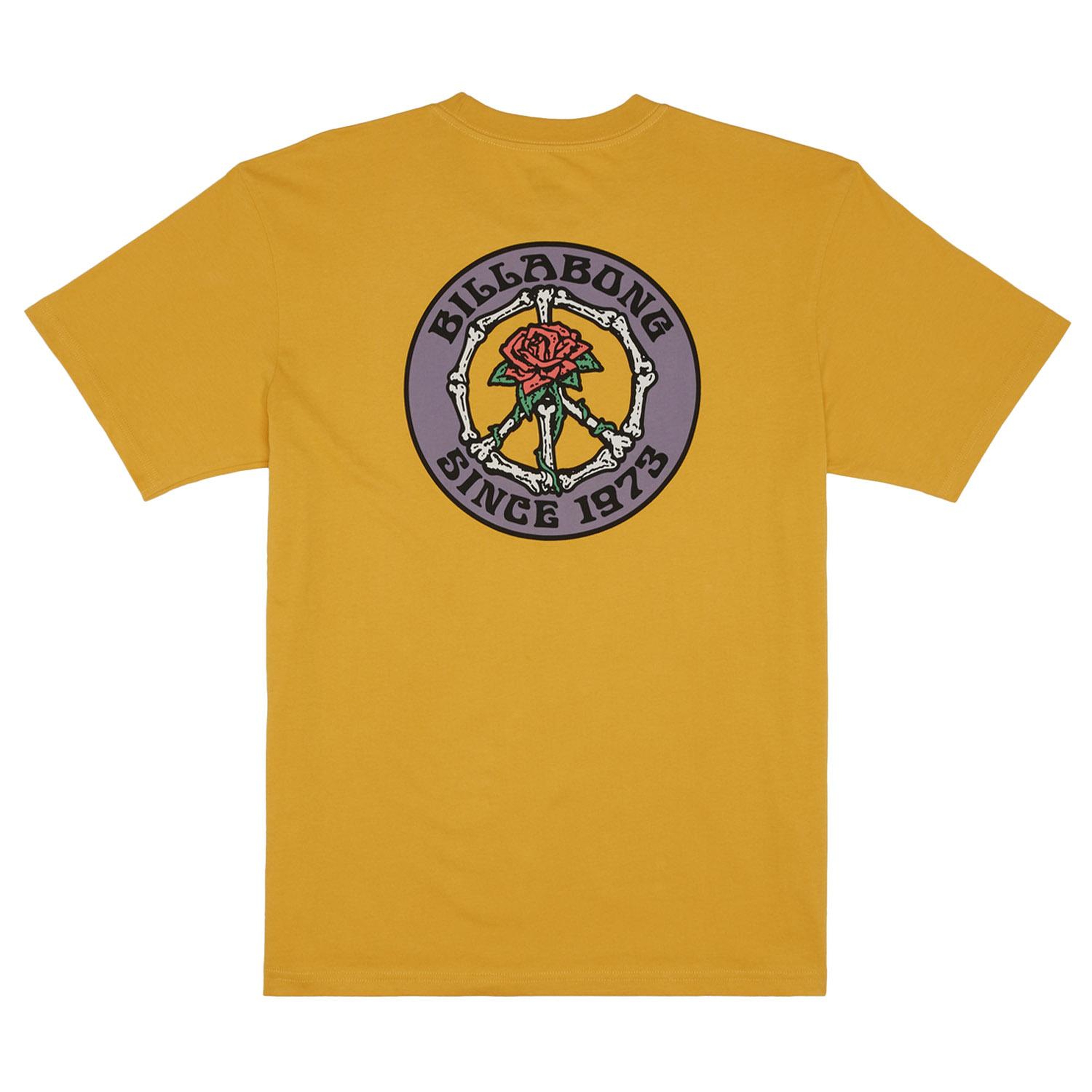 Billabong Bonez Erkek Sarı Tişört