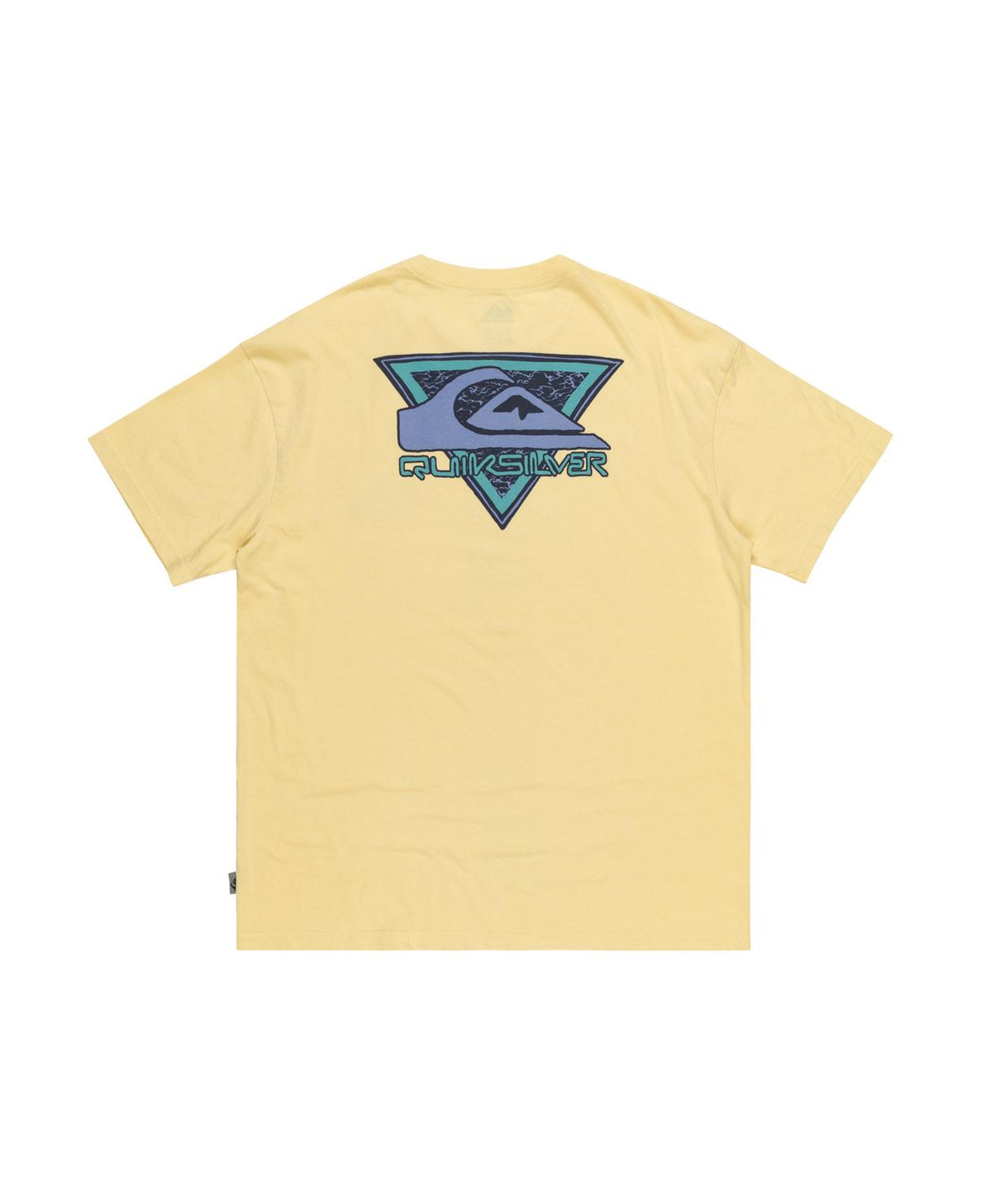 Quiksilver Take Us Back Logo Erkek Sarı Tişört