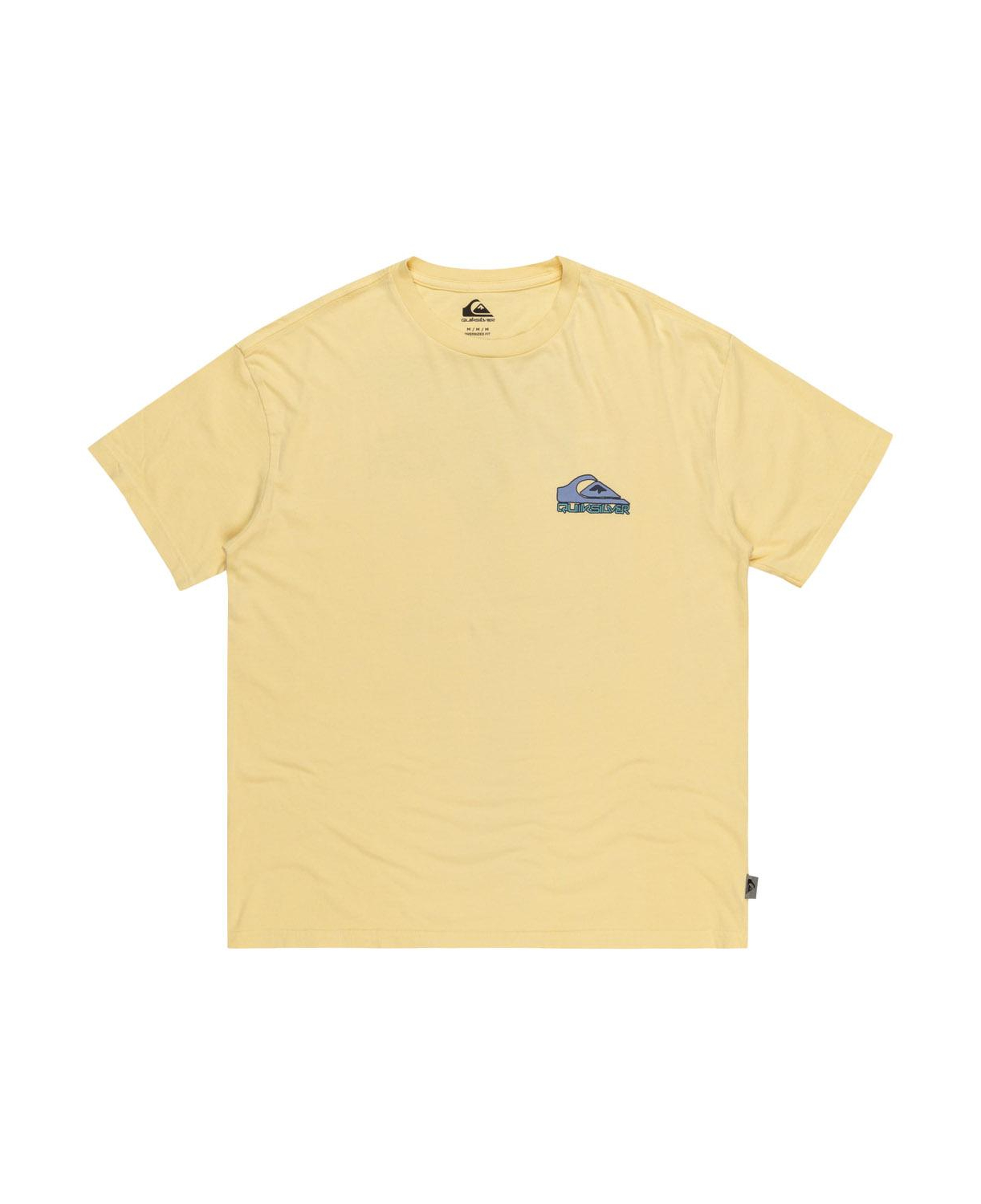 Quiksilver Take Us Back Logo Erkek Sarı Tişört