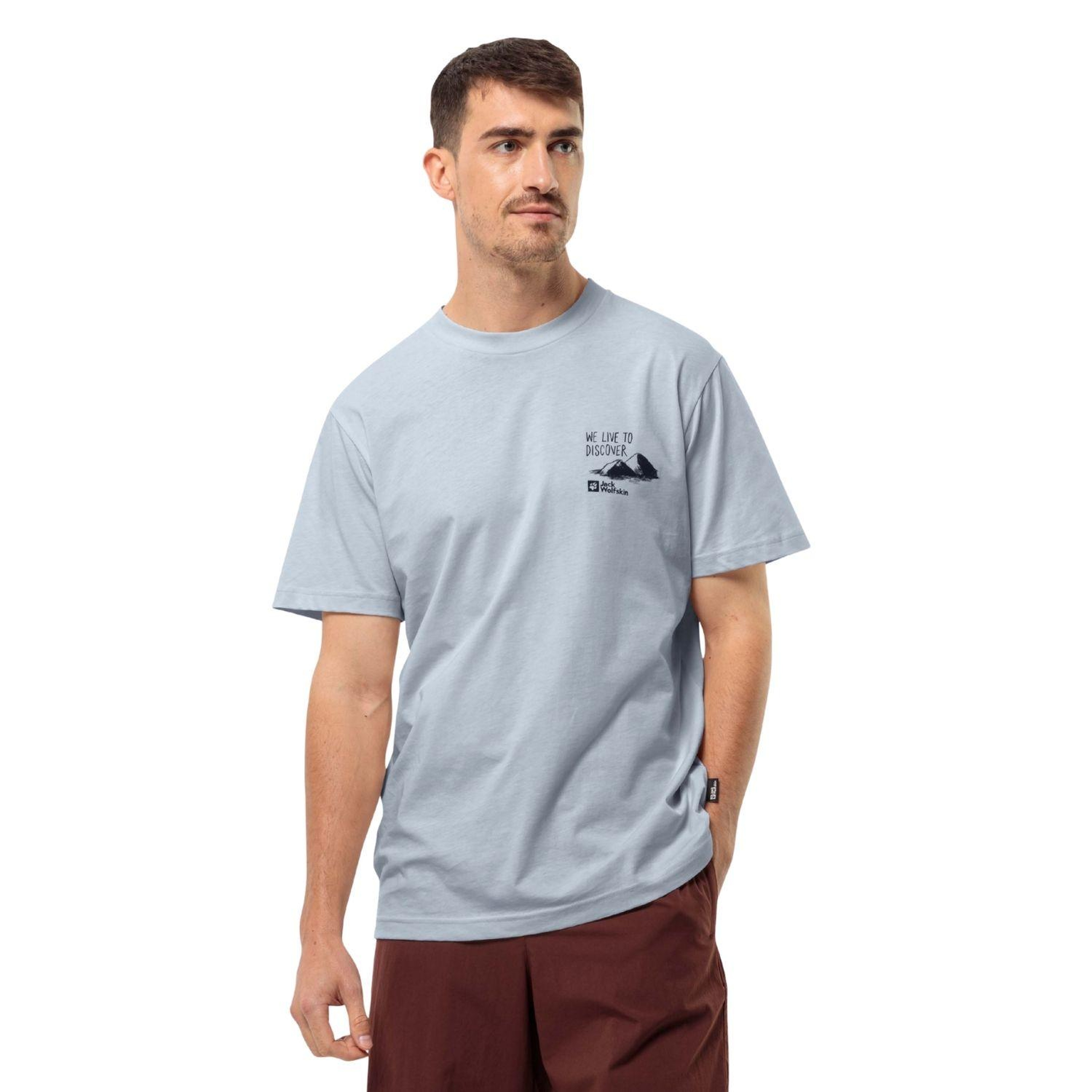 Jack Wolfskin Discover T Erkek Tişört
