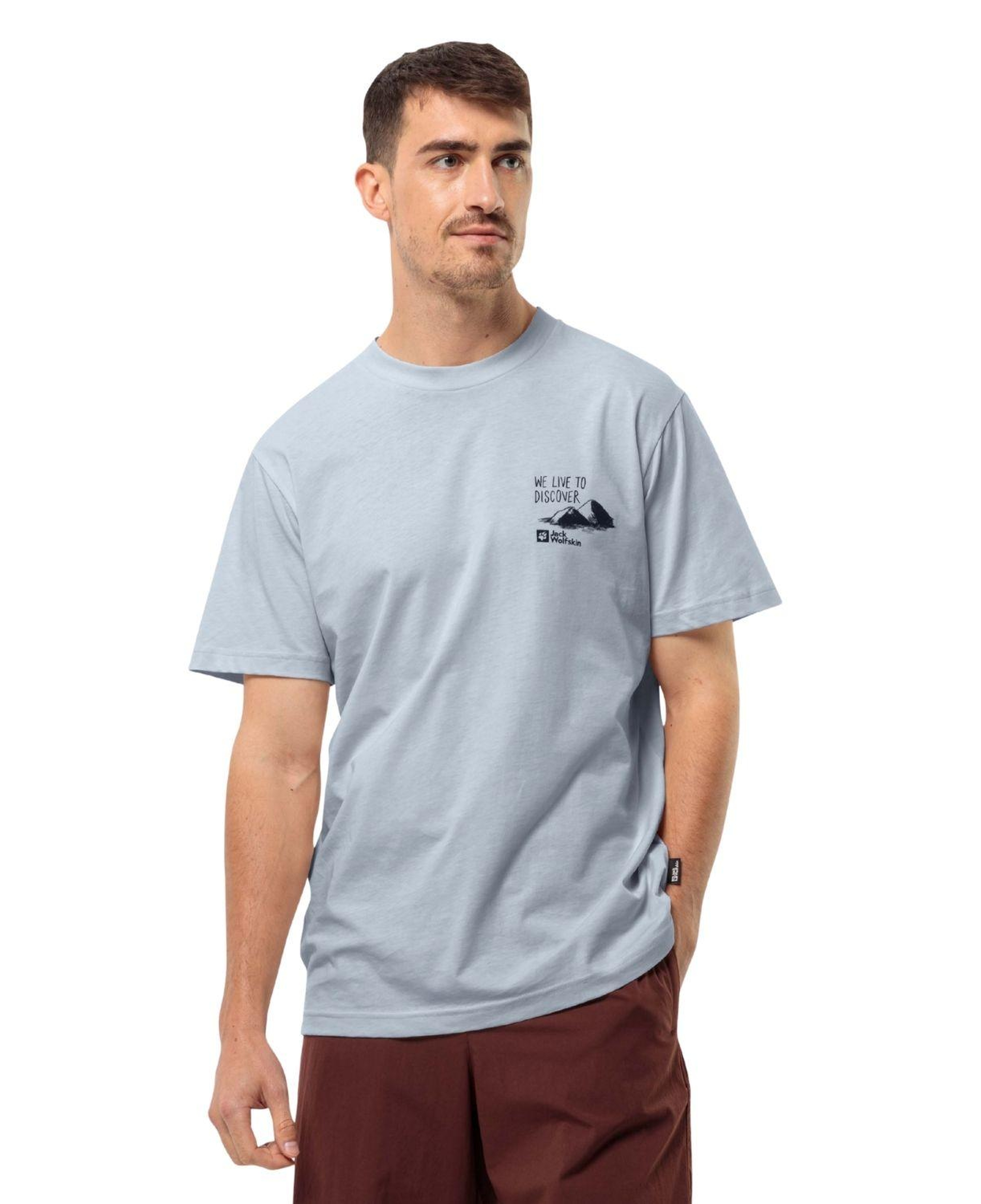 Jack Wolfskin Discover T Erkek Tişört