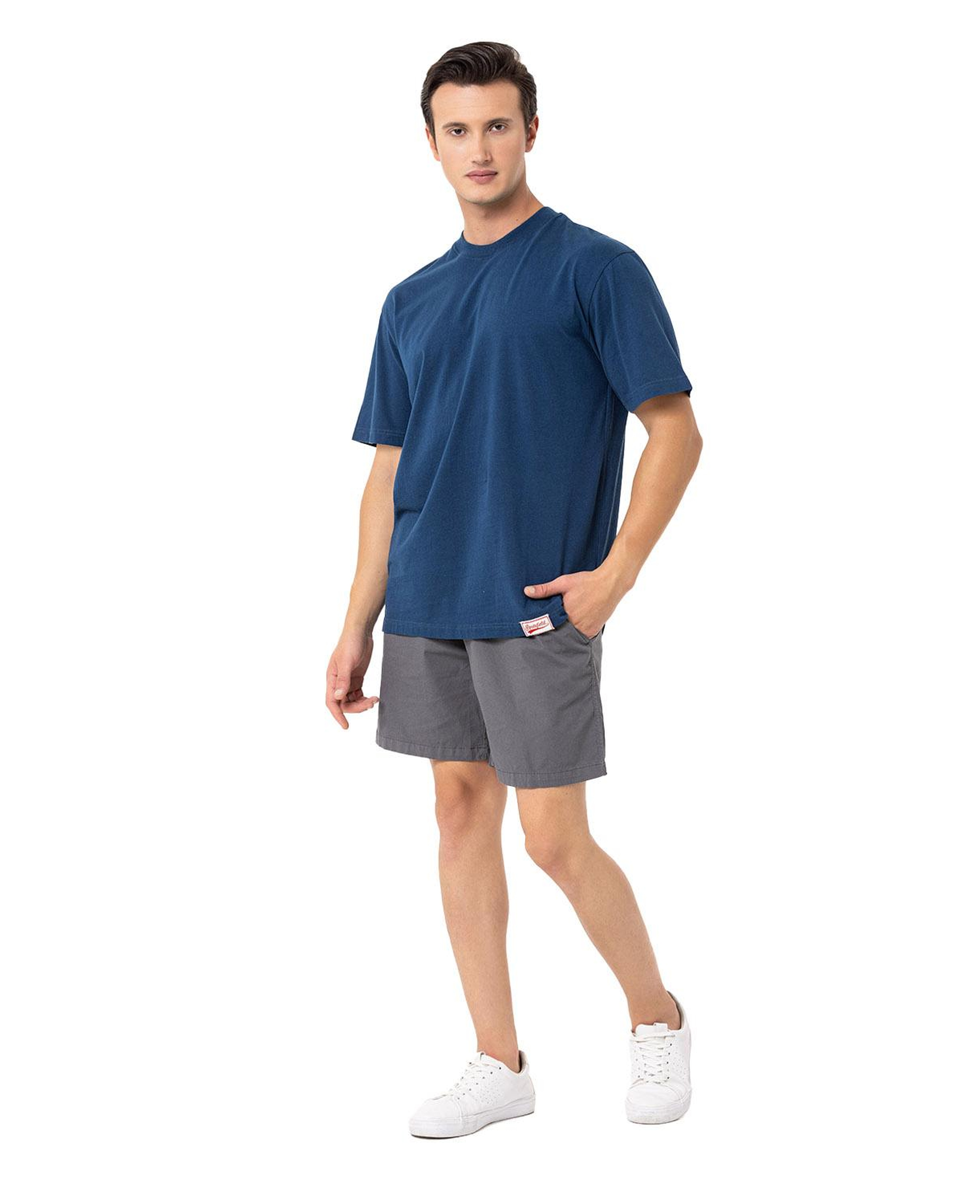 Routefield Tab Erkek Mavi Tişört