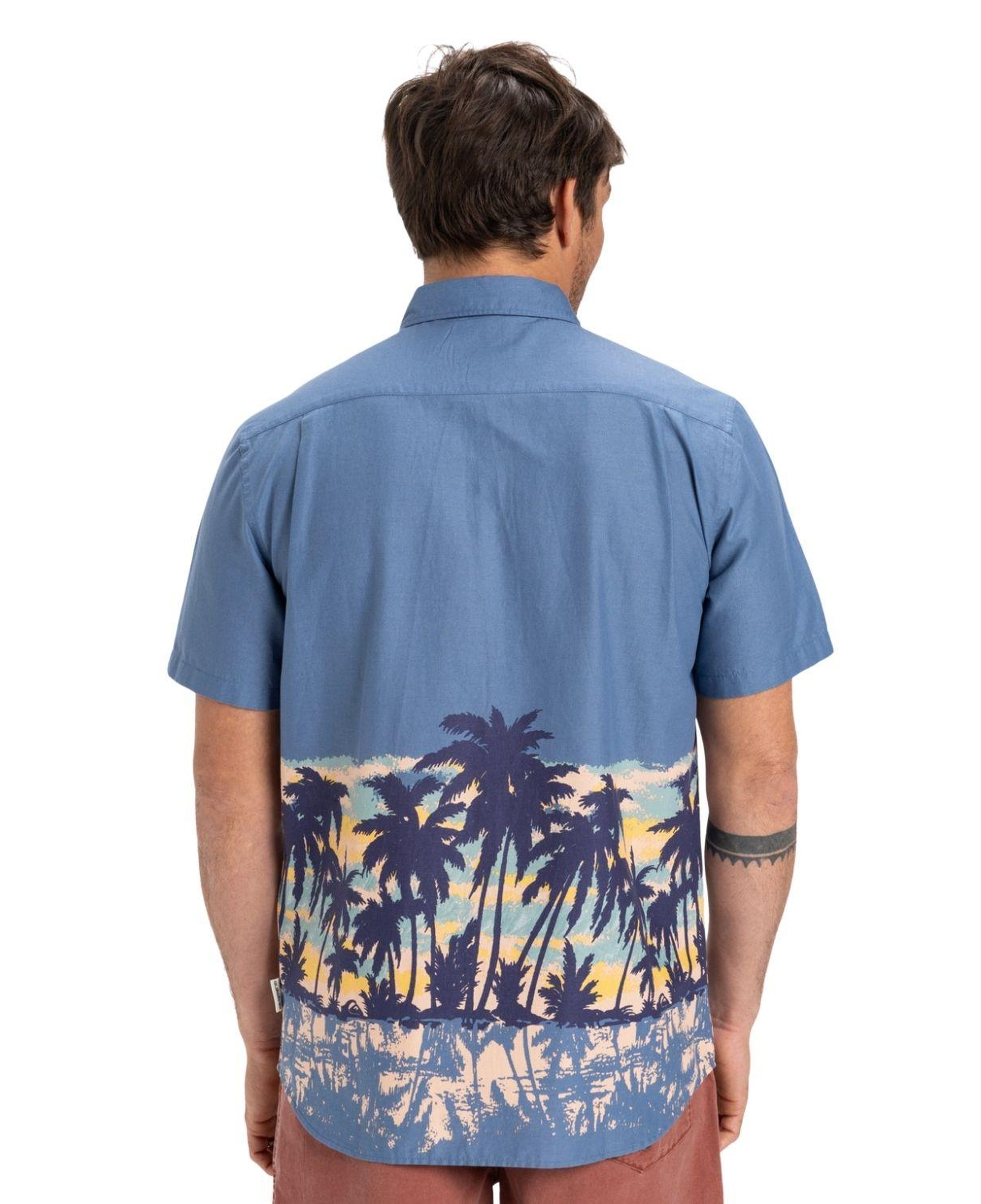 Quiksilver Apero Classic Engineered Erkek Mavi Gömlek