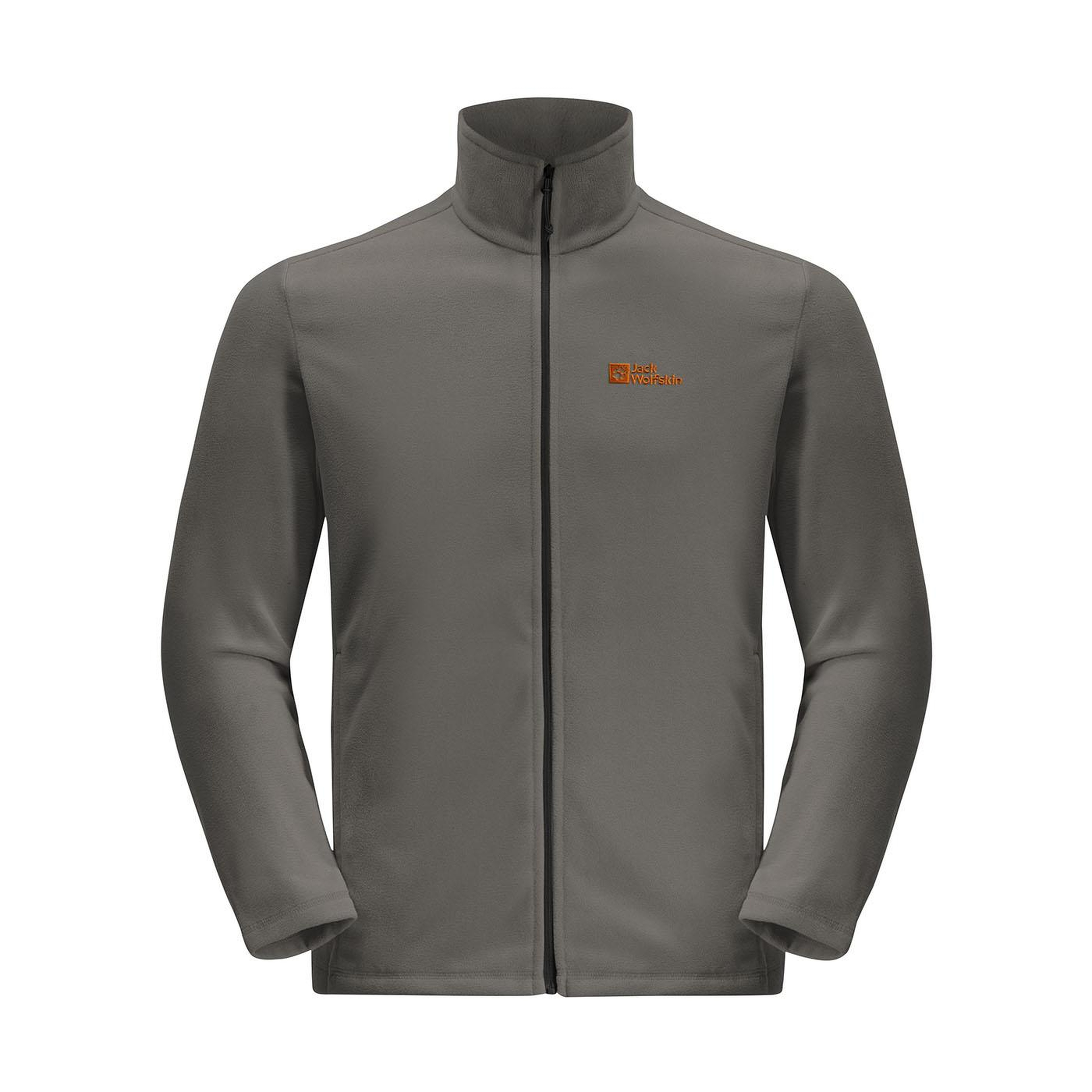 Jack Wolfskin Taunus Fz Erkek Gri Polar Ceket