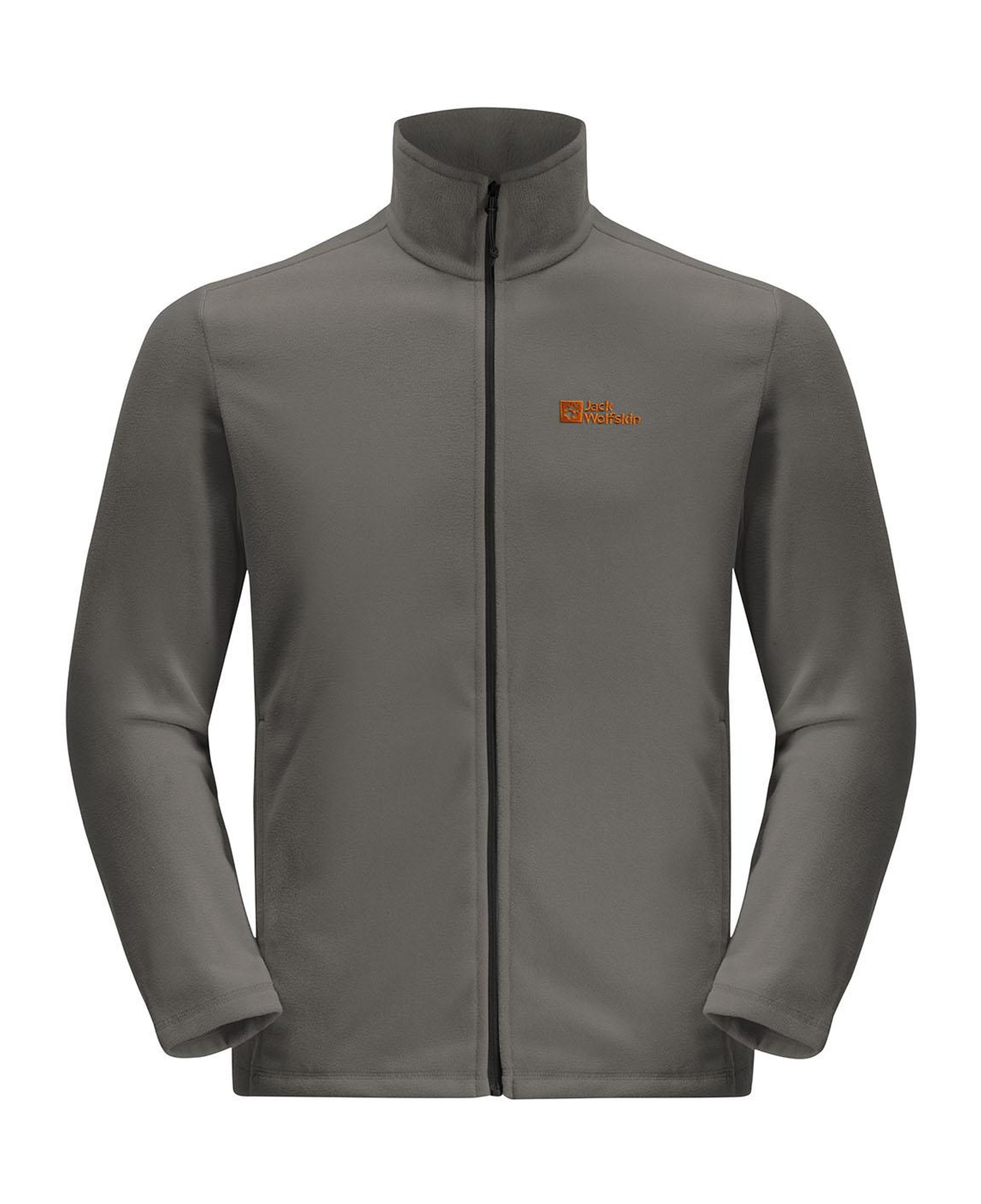 Jack Wolfskin Taunus Fz Erkek Gri Polar Ceket