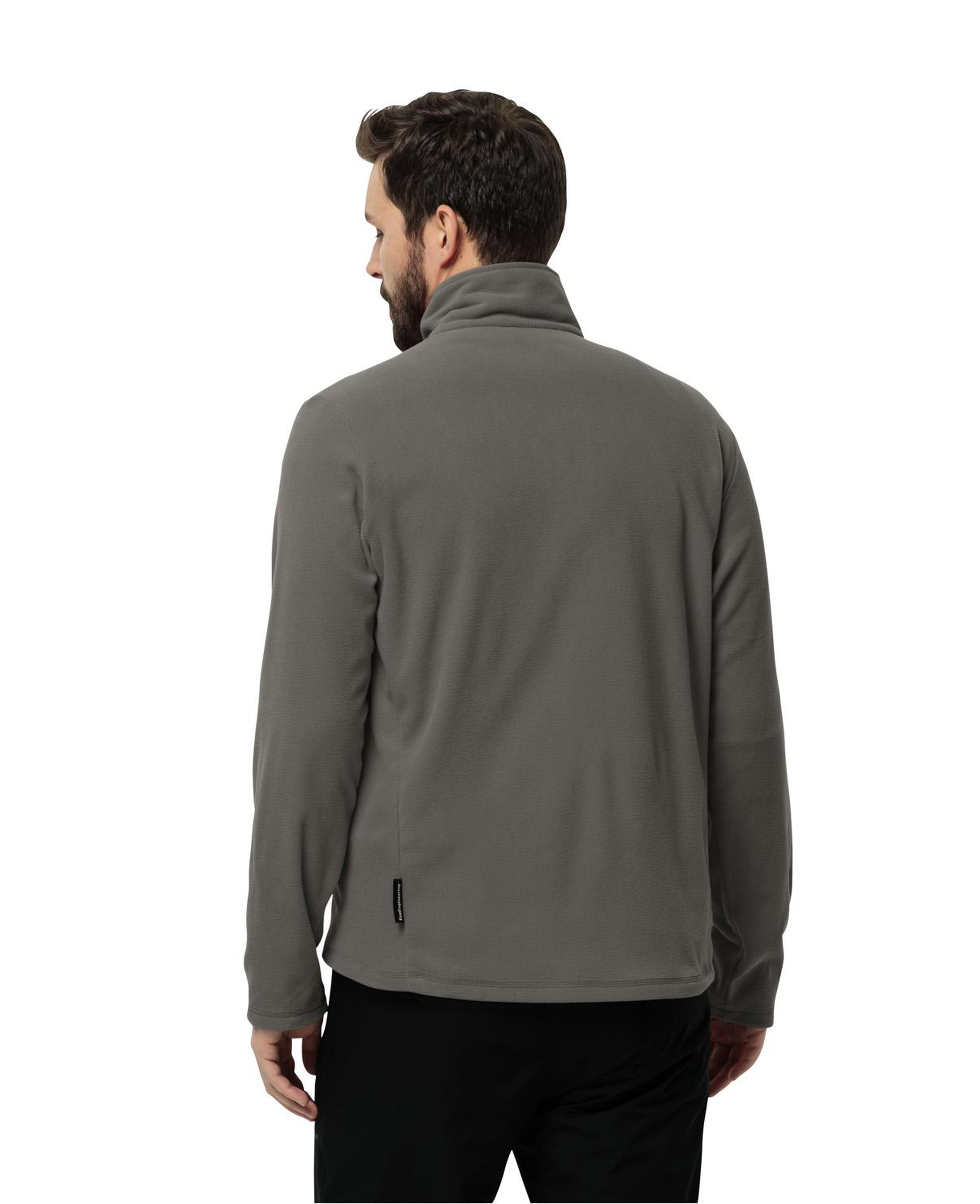 Jack Wolfskin Taunus Fz Erkek Gri Polar Ceket