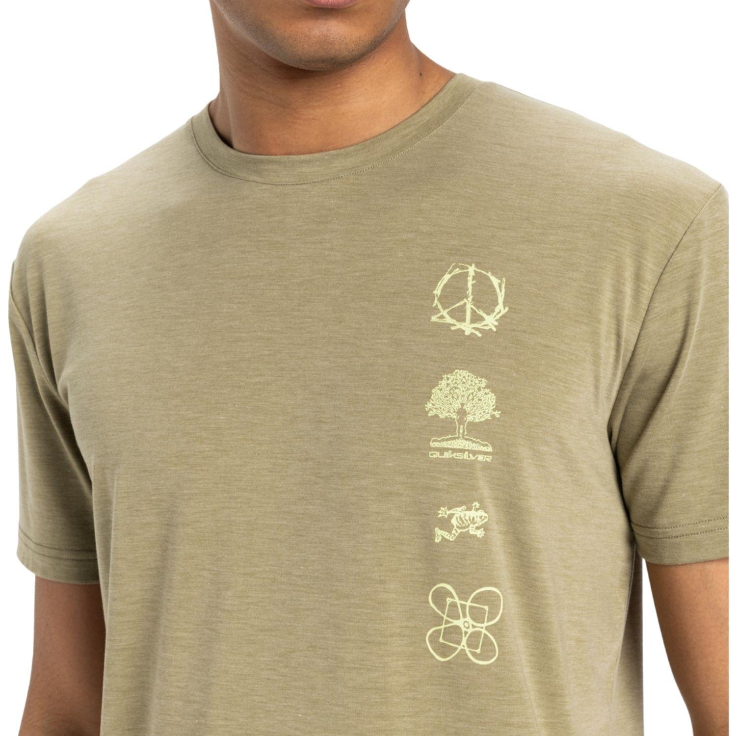 Quiksilver Coastal Run Erkek Tişört