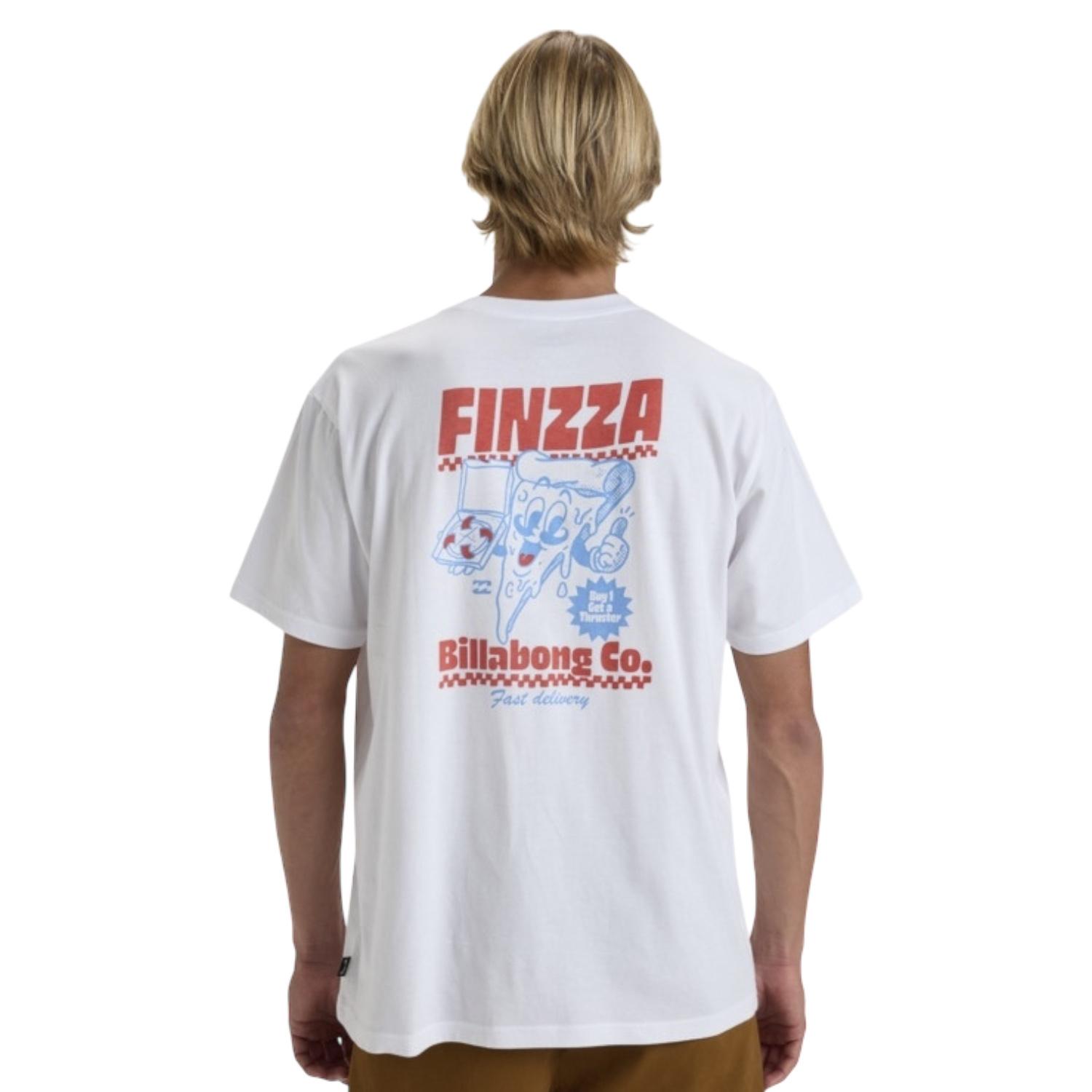 Billabong Lunch Break Ss Erkek Beyaz Tişört