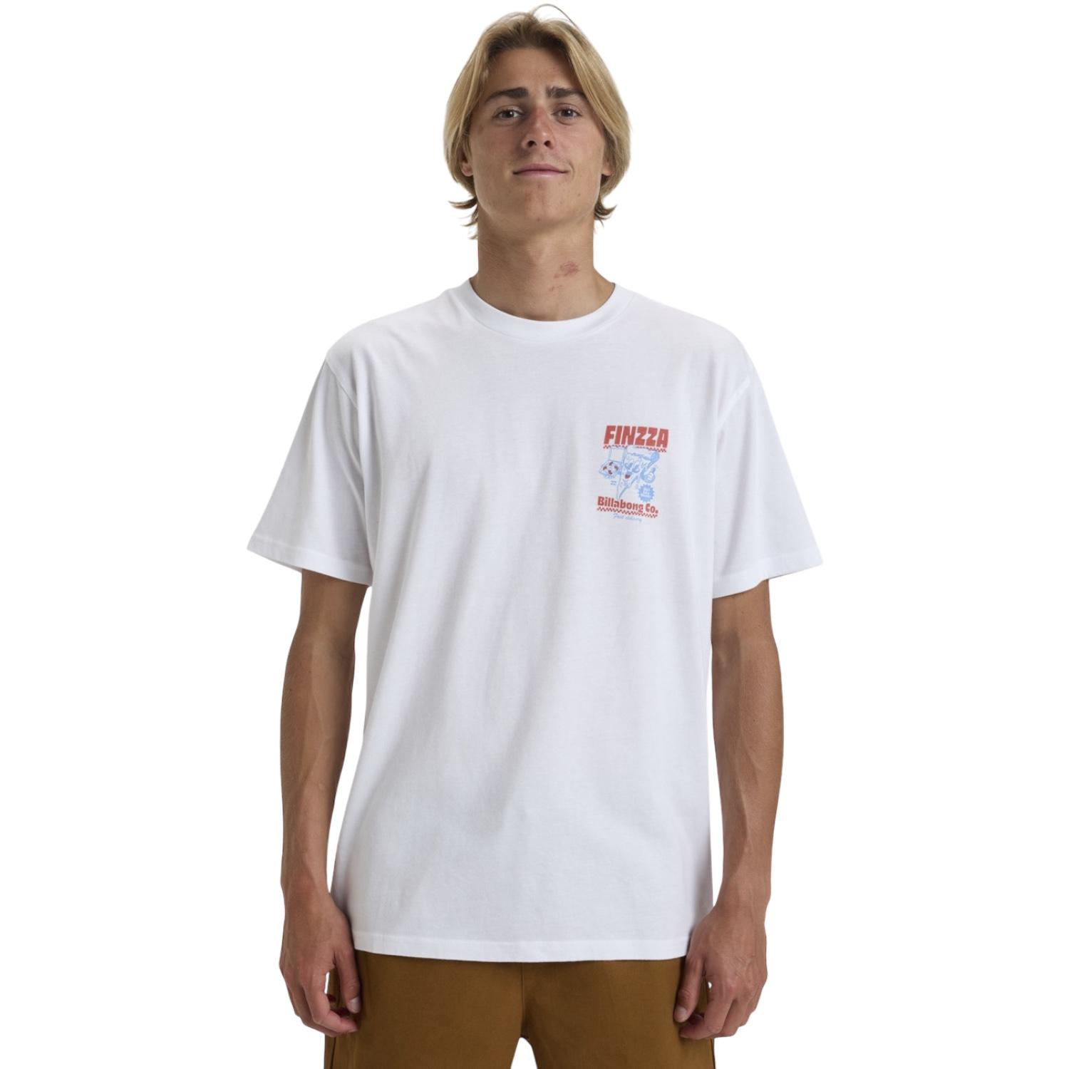 Billabong Lunch Break Ss Erkek Beyaz Tişört