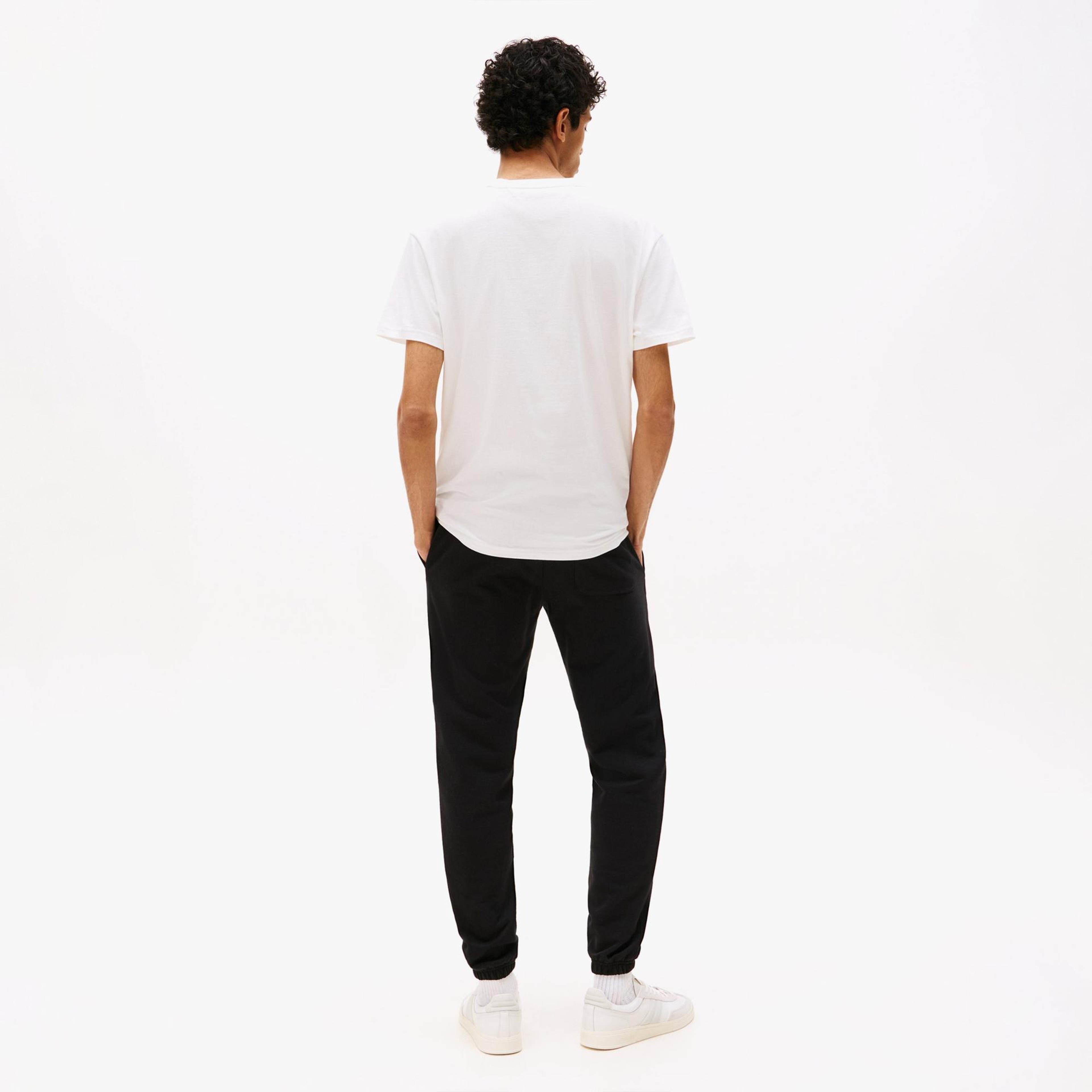 Tommy Jeans Slim Flag Erkek Siyah Eşofman Altı