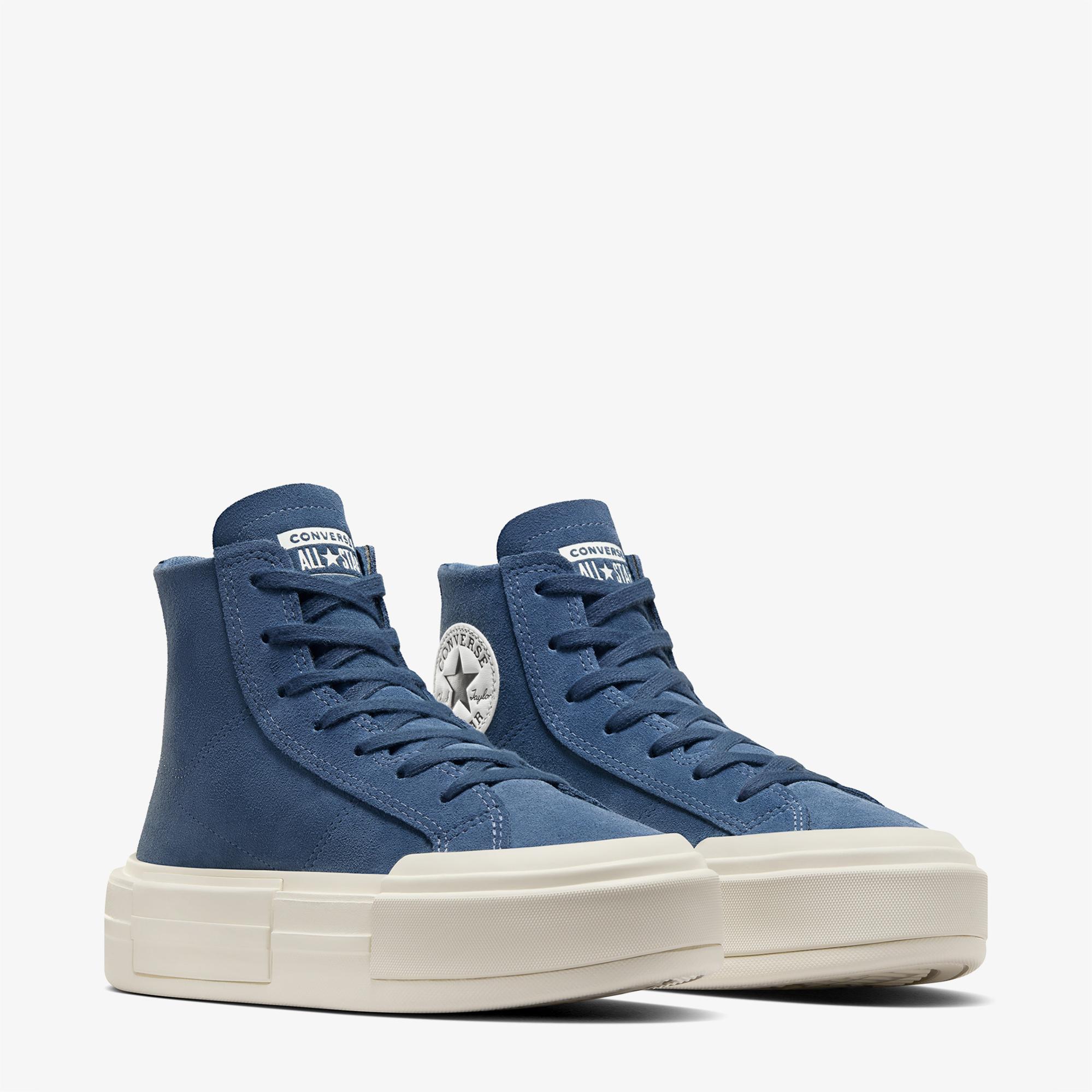 Converse Cruise Unisex Lacivert Süet Platform Sneaker