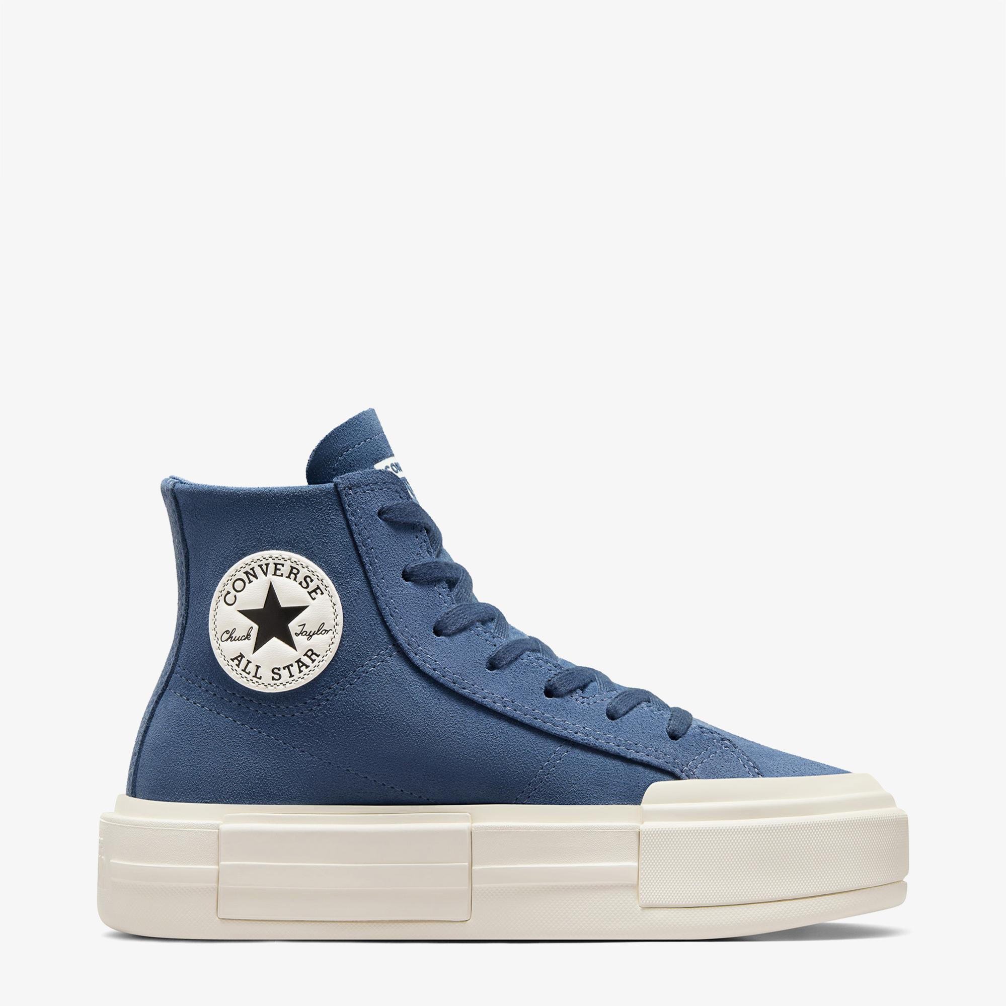 Converse Cruise Unisex Lacivert Süet Platform Sneaker