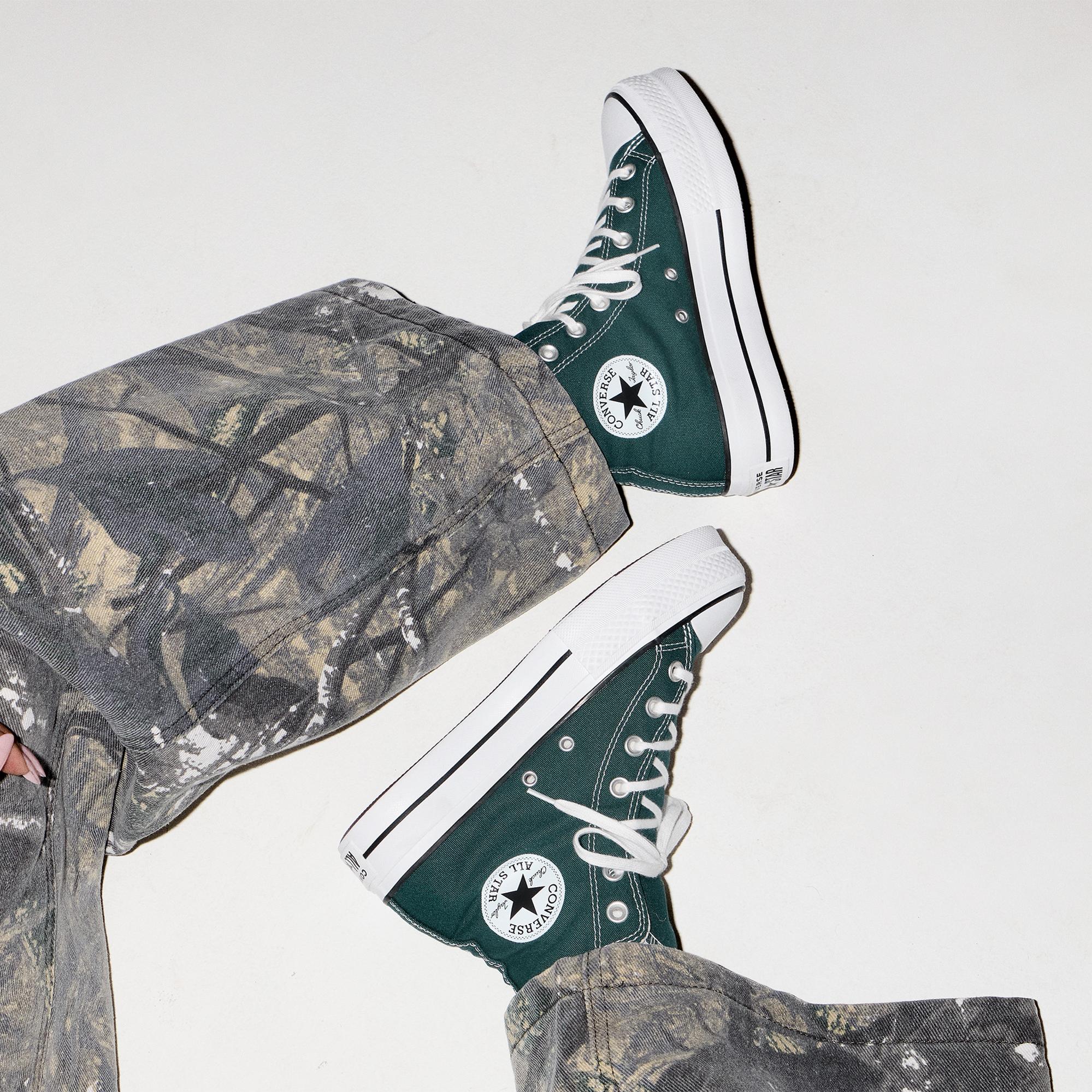 Converse Chuck Taylor All Star Lift Kadın Yeşil Sneaker
