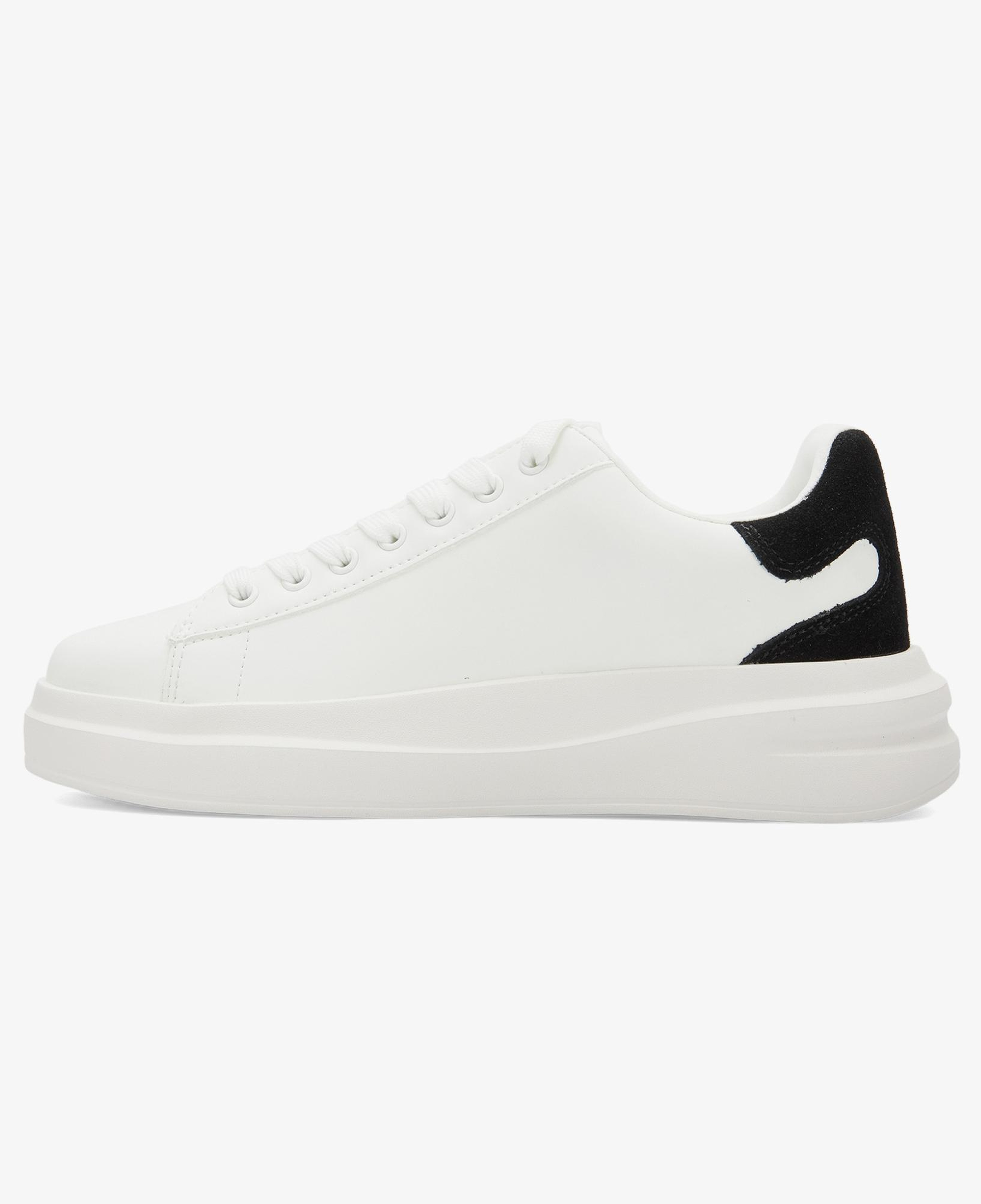 Guess Elbina Deri Kadın Beyaz Sneaker