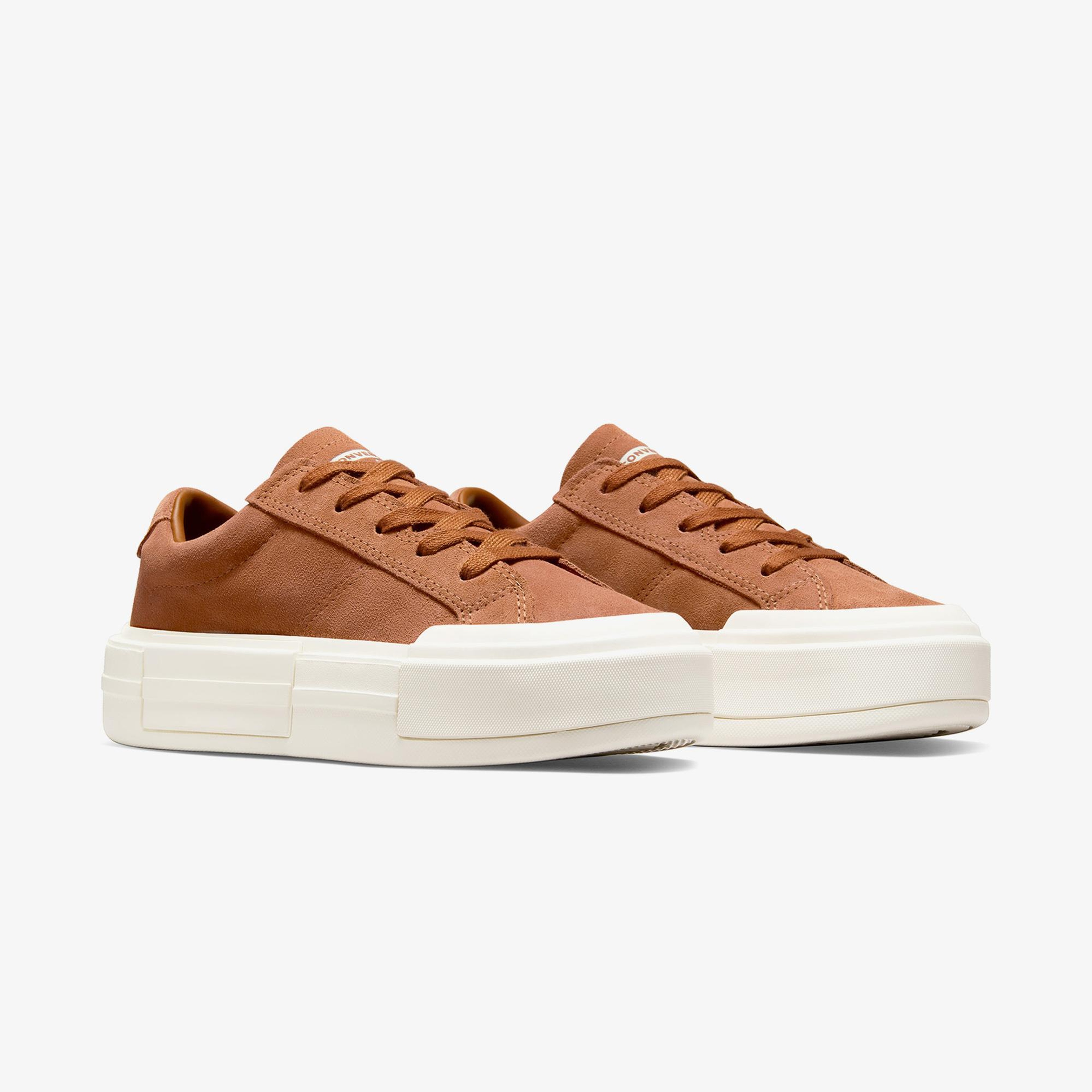 Converse Cruise Unisex Kahverengi Süet Platform Sneaker
