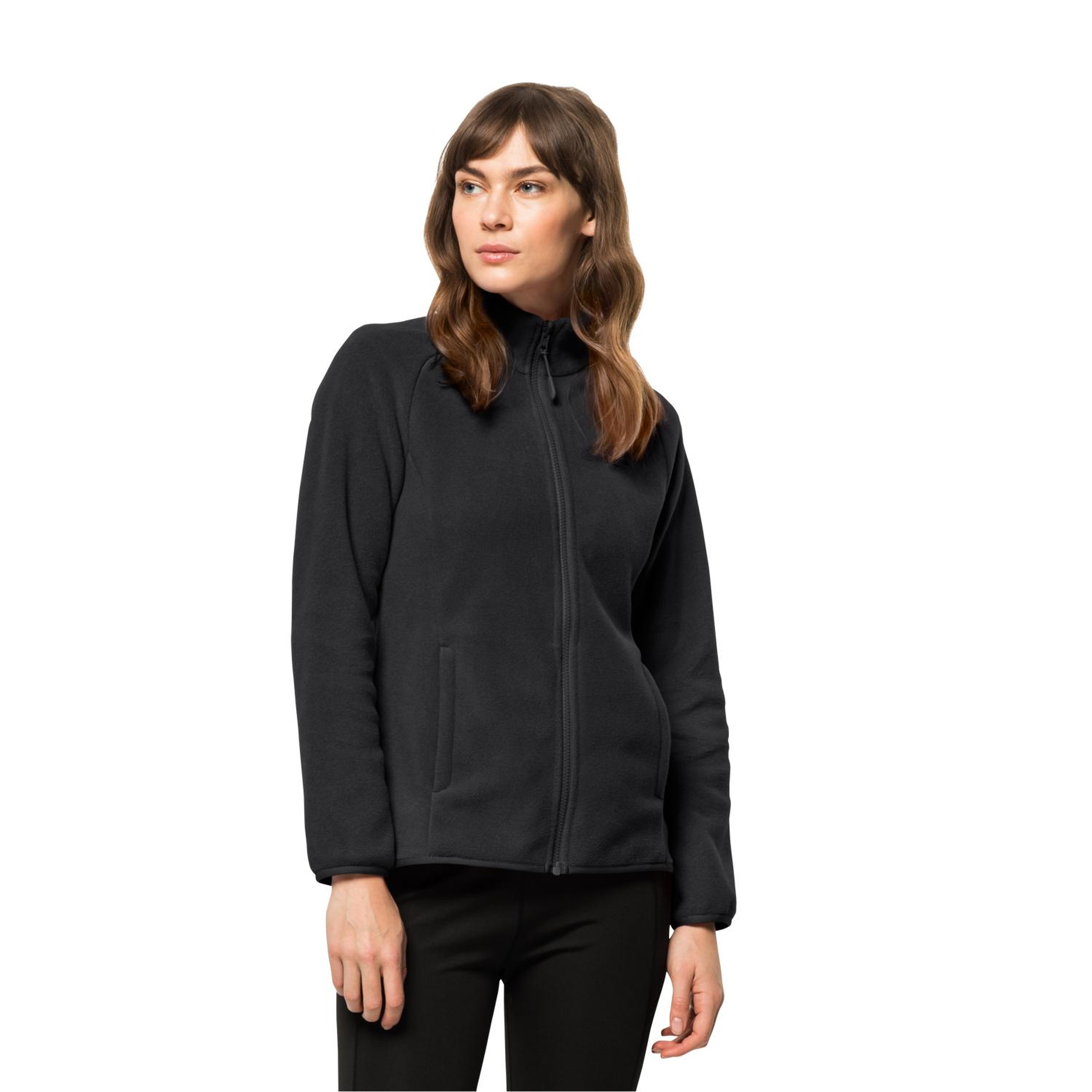 Jack Wolfskin Moonrise 3in1 Kadın Siyah Outdoor Ceketi