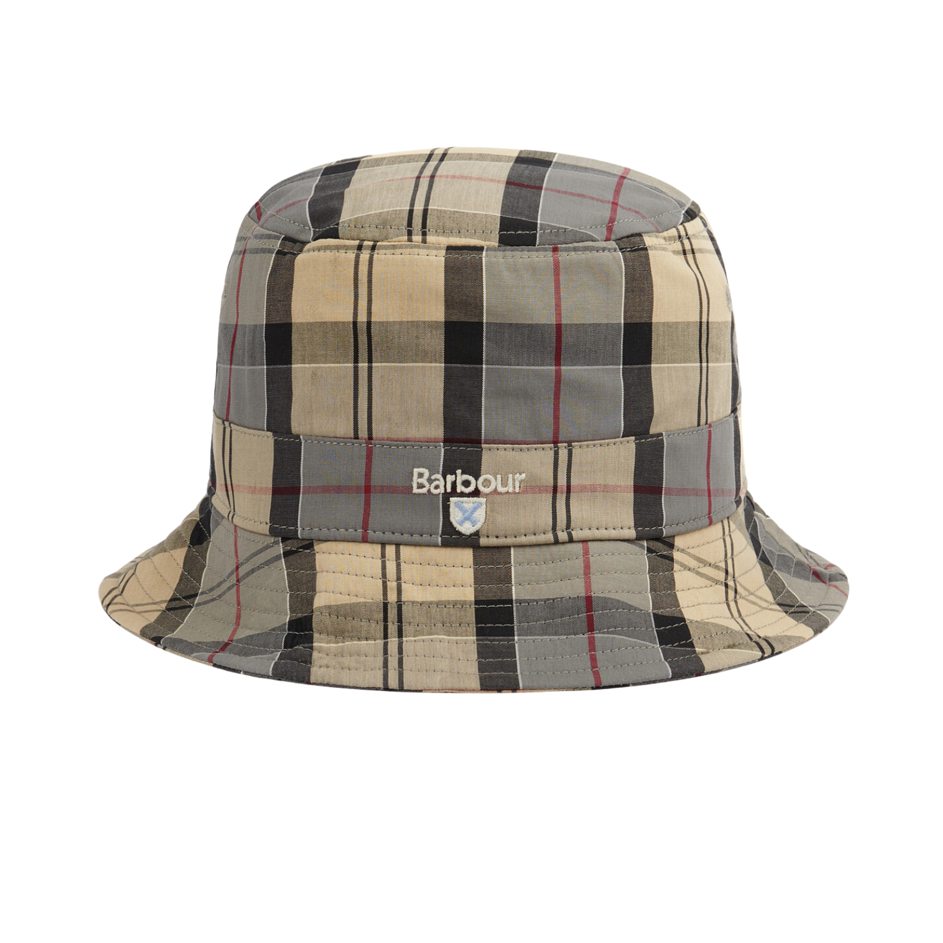 Barbour Tartan Bucket Şapka
