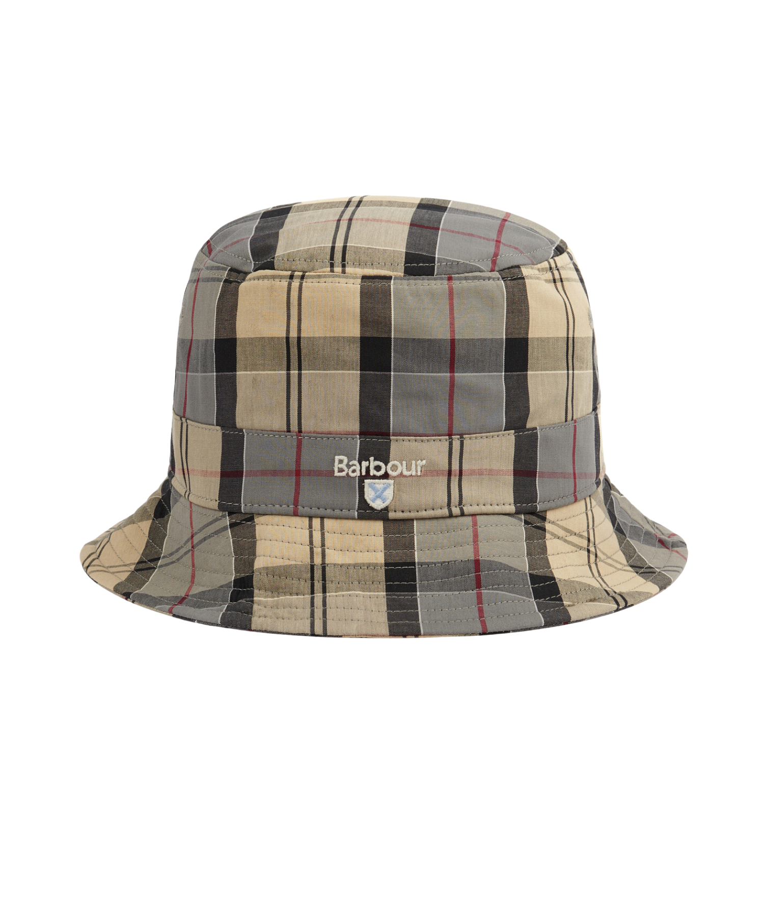 Barbour Tartan Bucket Şapka