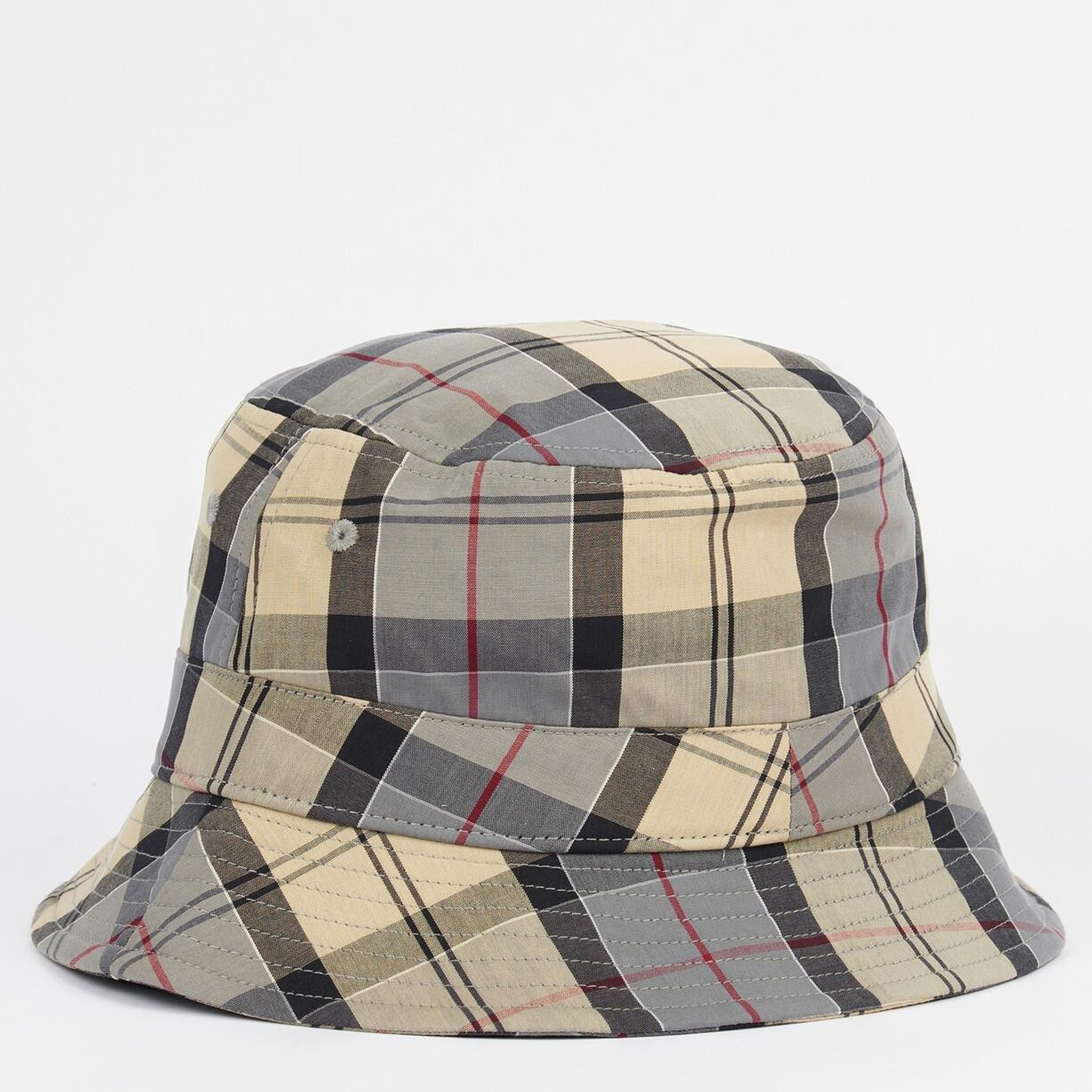 Barbour Tartan Bucket Şapka