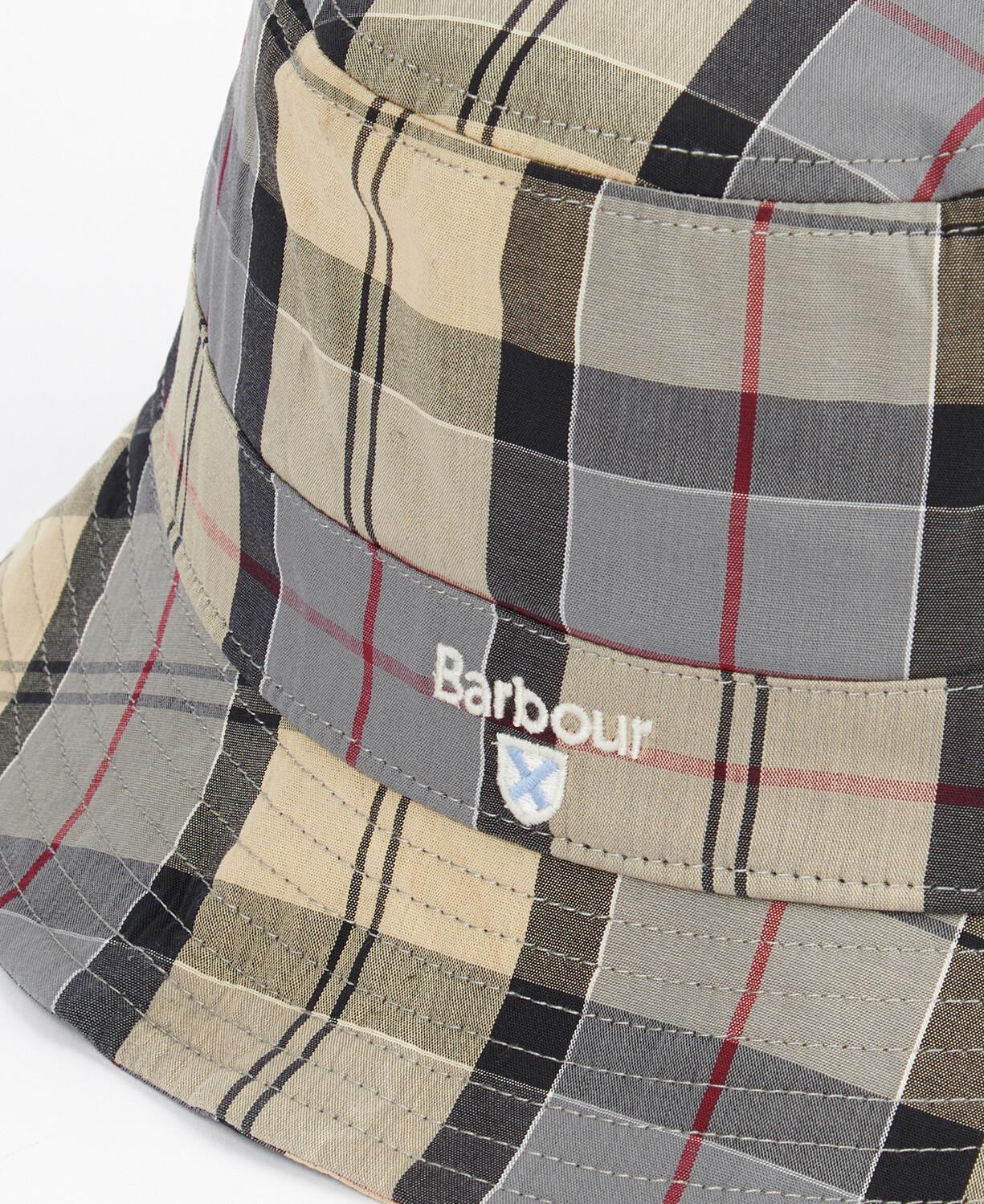 Barbour Tartan Bucket Şapka