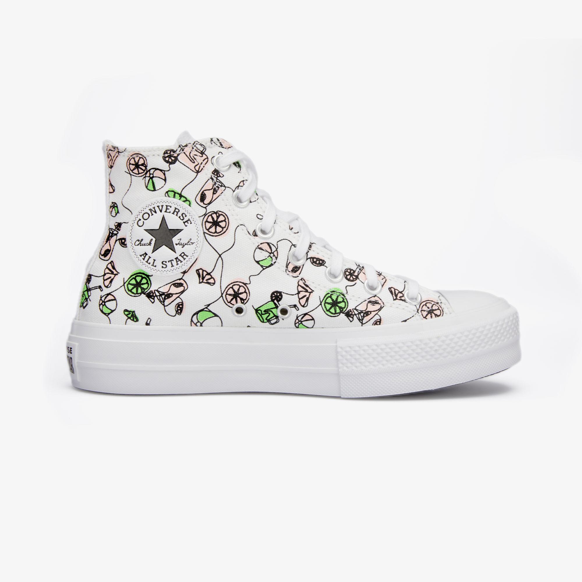 Converse Chuck Taylor All Star Lift Kadın Beyaz Platform Sneaker