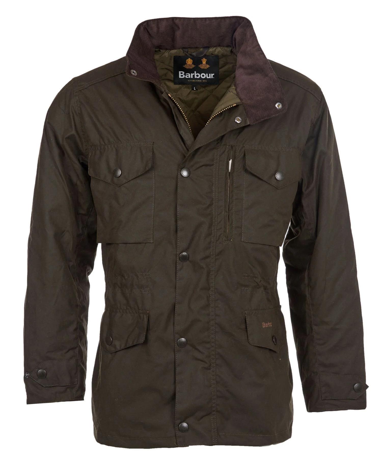 Barbour Sapper Yağlı Ceket
