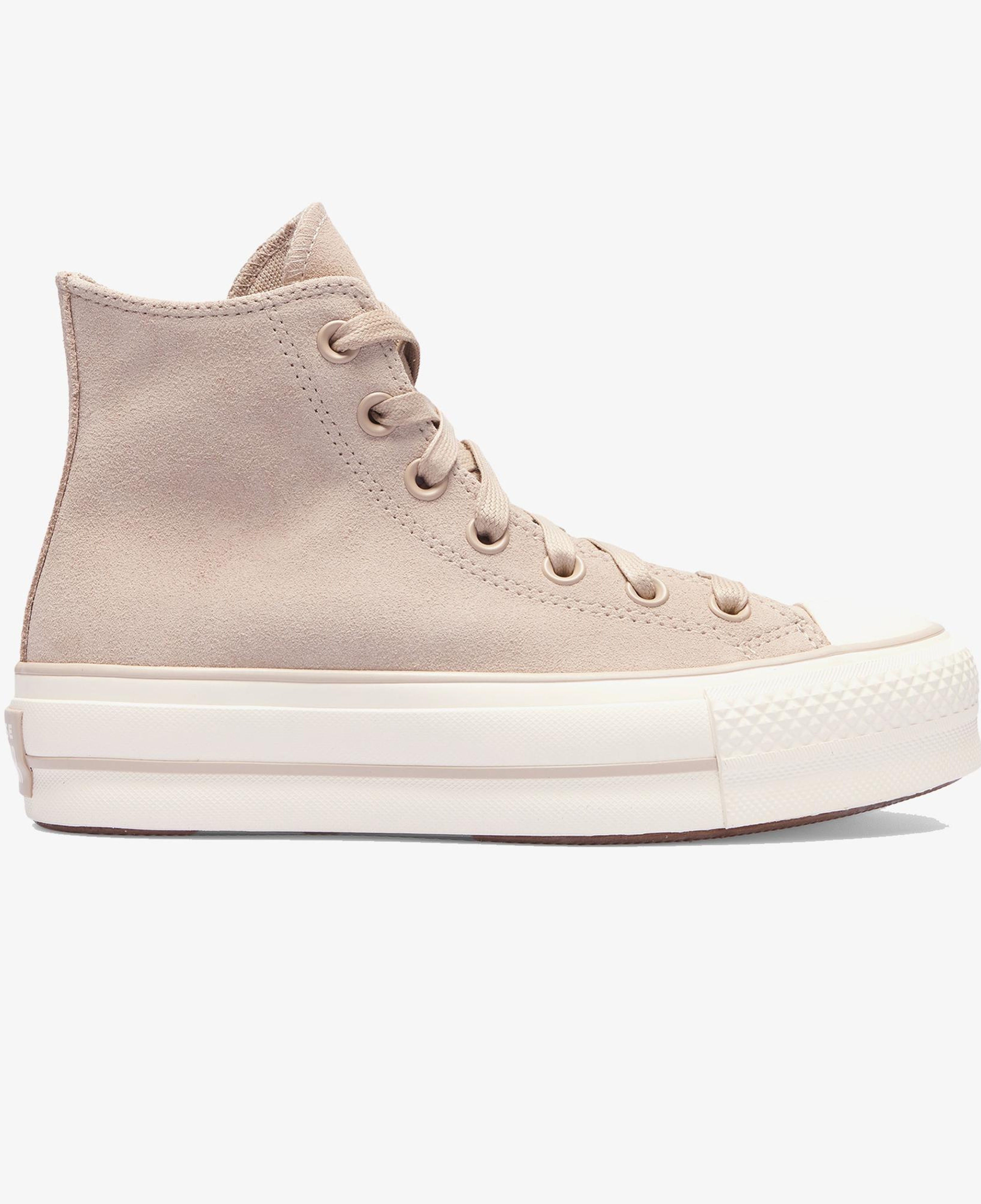 Converse Chuck Taylor All Star Lift Kadın Bej Sneaker