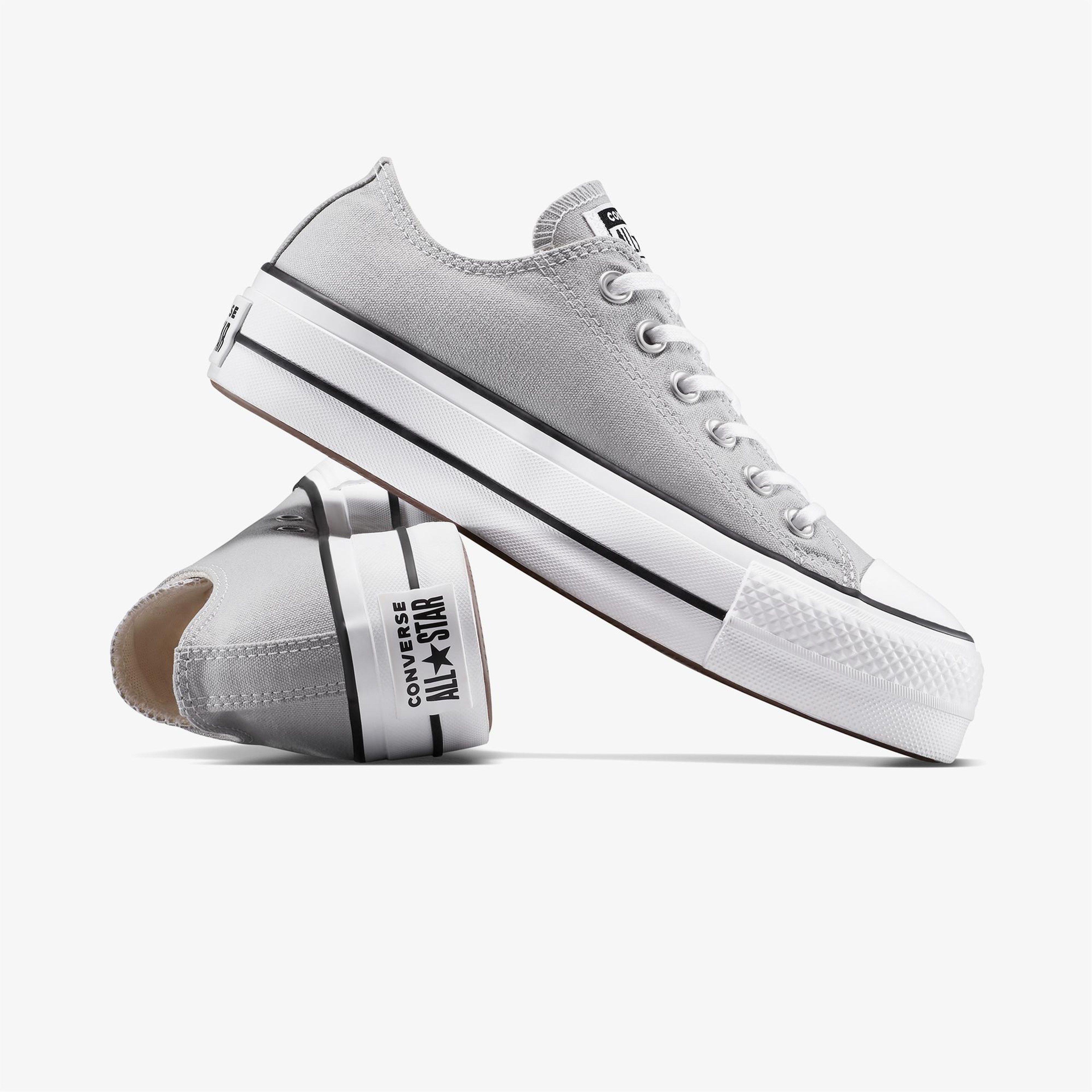 Converse Chuck Taylor All Star Lift Kadın Gri Sneaker