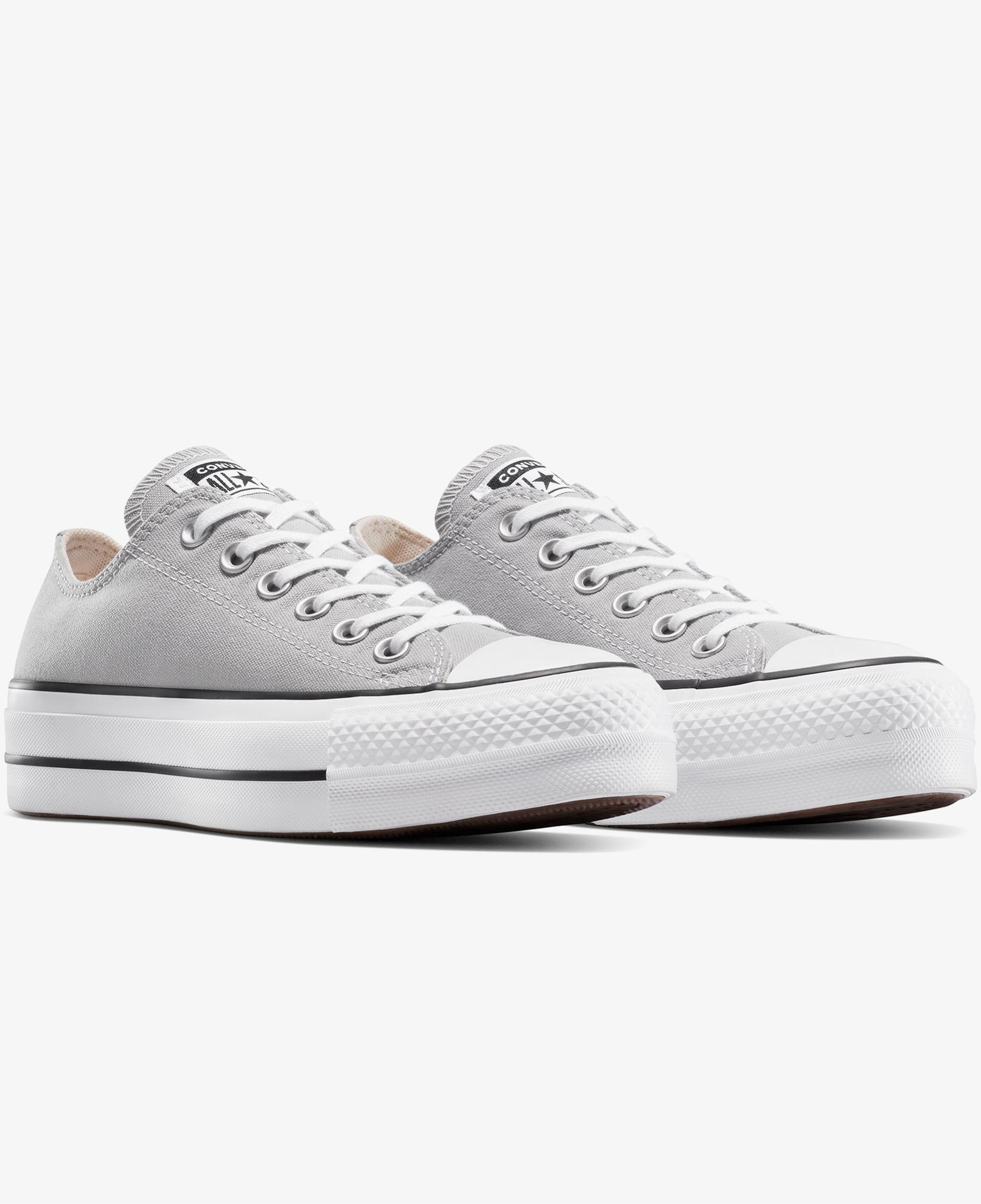 Converse Chuck Taylor All Star Lift Kadın Gri Sneaker
