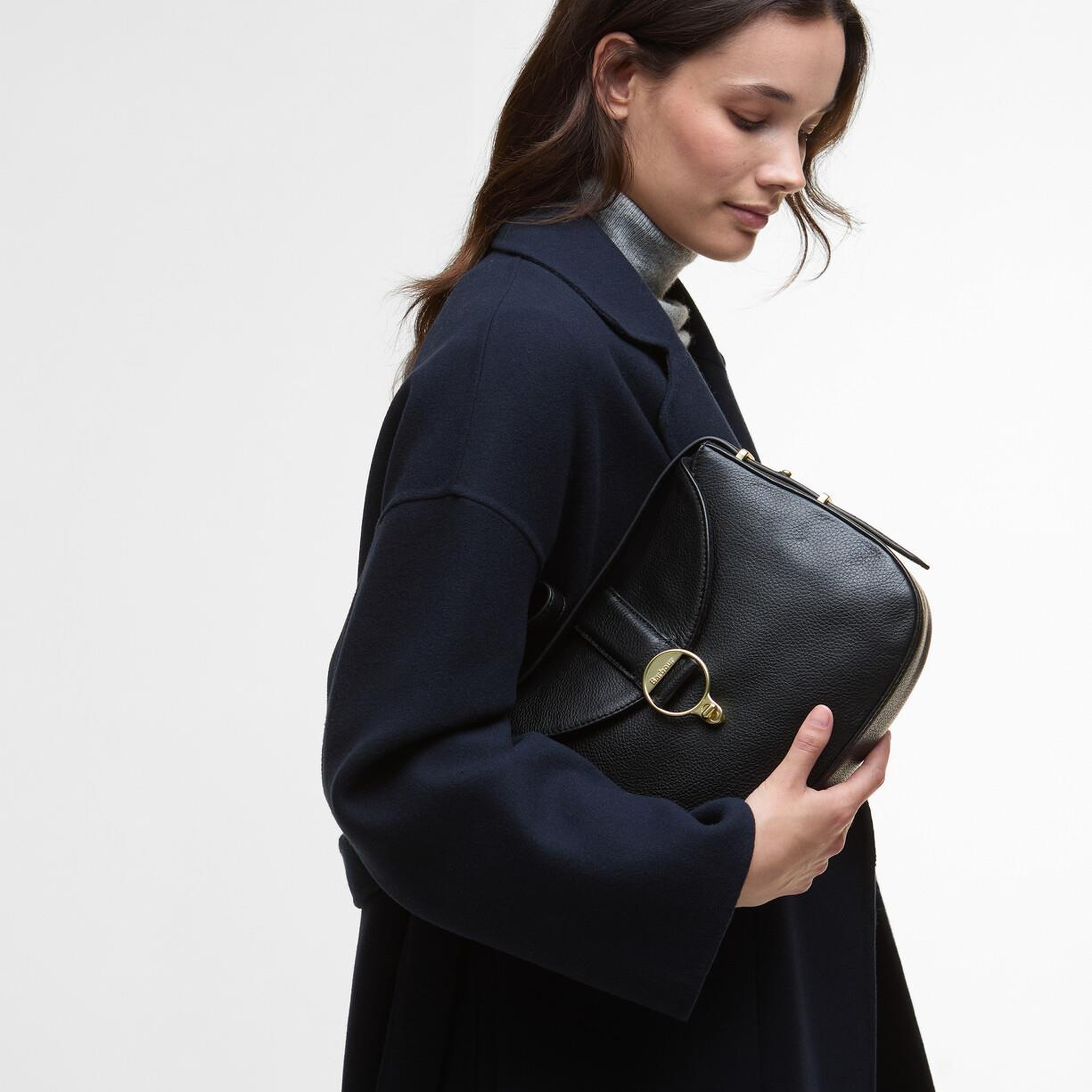 Barbour Alder Deri Kol Çantasıı